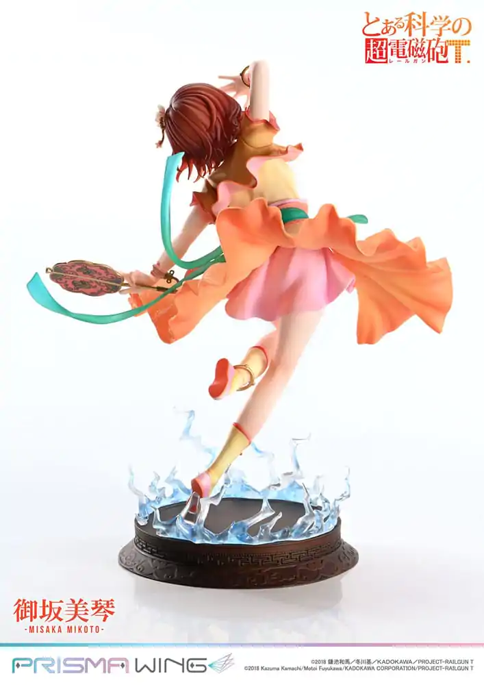 To Aru Kagaku no Railgun Prisma Wing PVC Statue 1/7 Misaka Mikoto Bonus Version 22 cm Produktfoto