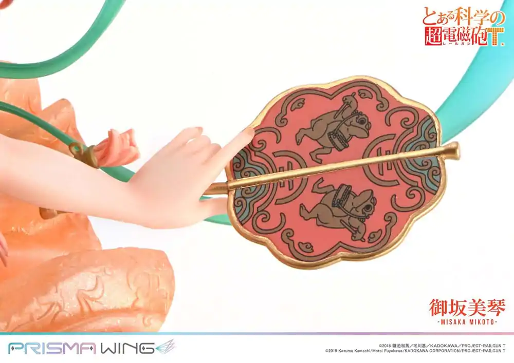 To Aru Kagaku no Railgun Prisma Wing PVC Statue 1/7 Misaka Mikoto Bonus Version 22 cm Produktfoto