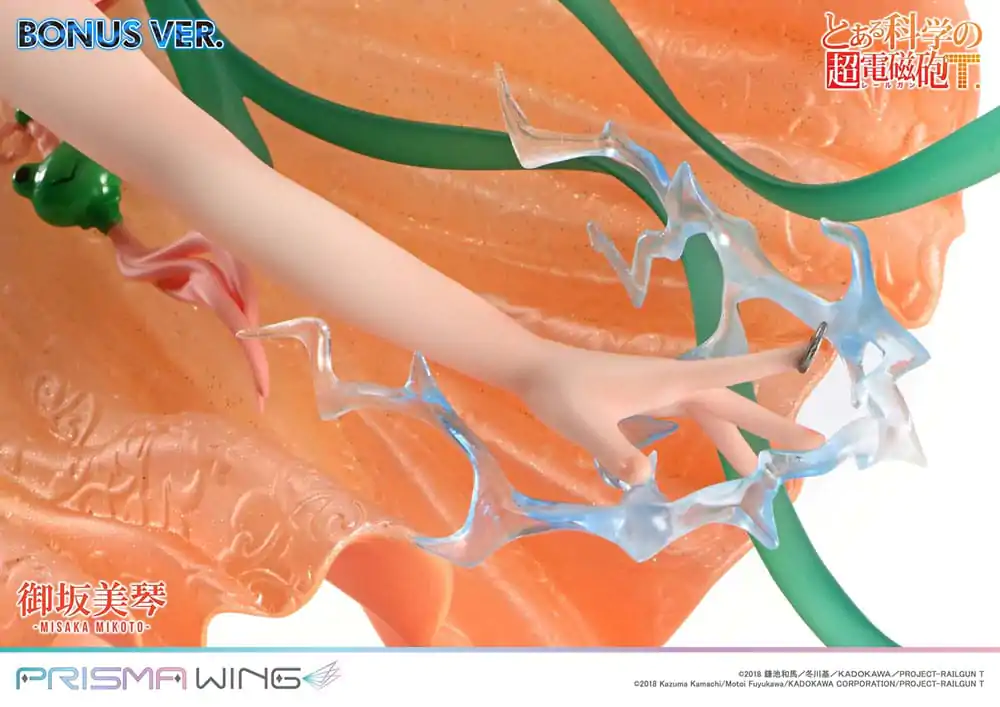 To Aru Kagaku no Railgun Prisma Wing PVC Statue 1/7 Misaka Mikoto Bonus Version 22 cm Produktfoto