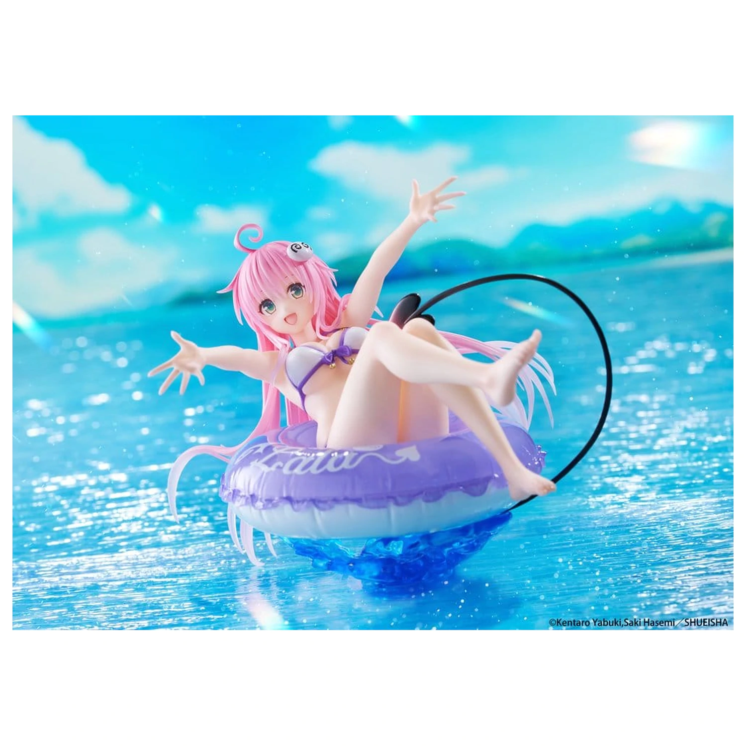 To Love-Ru Aqua Float Girls PVC Figur Lala 10 cm Produktfoto