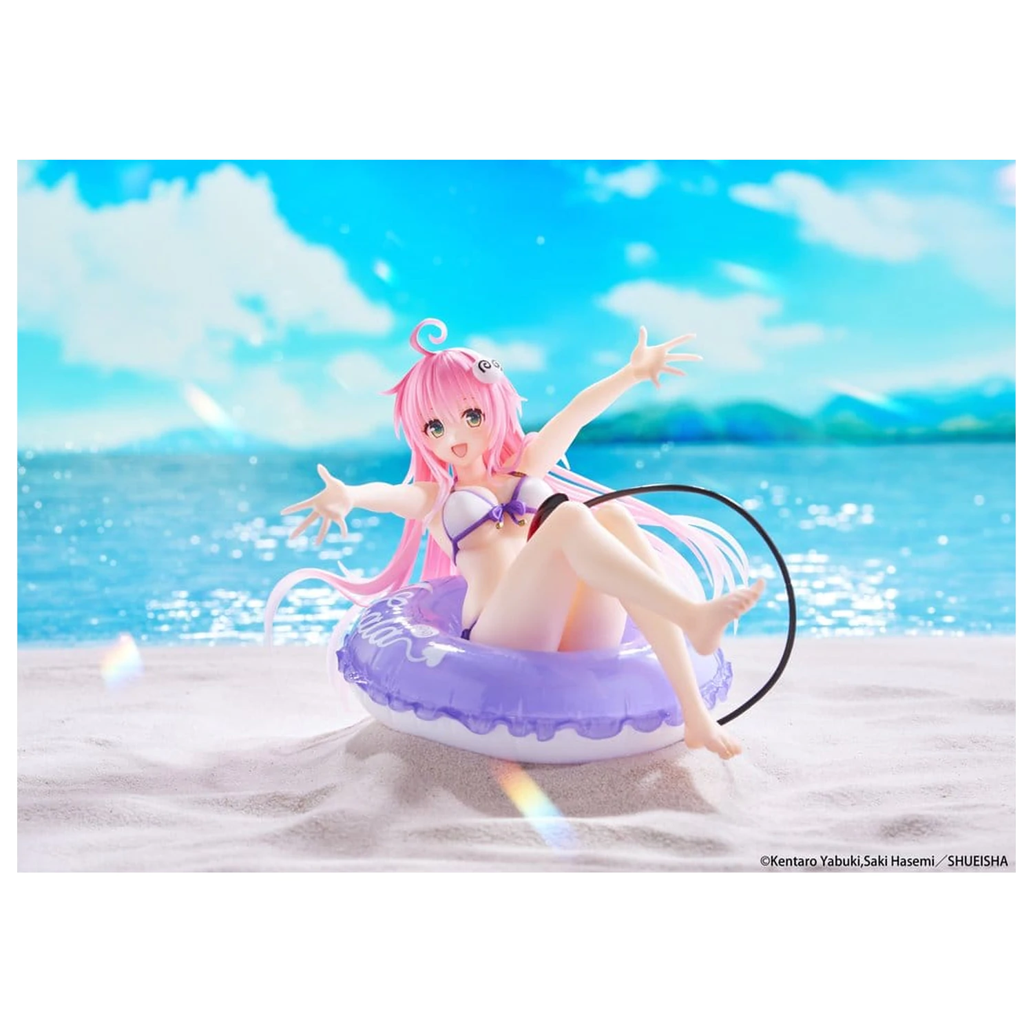 To Love-Ru Aqua Float Girls PVC Figur Lala 10 cm Produktfoto