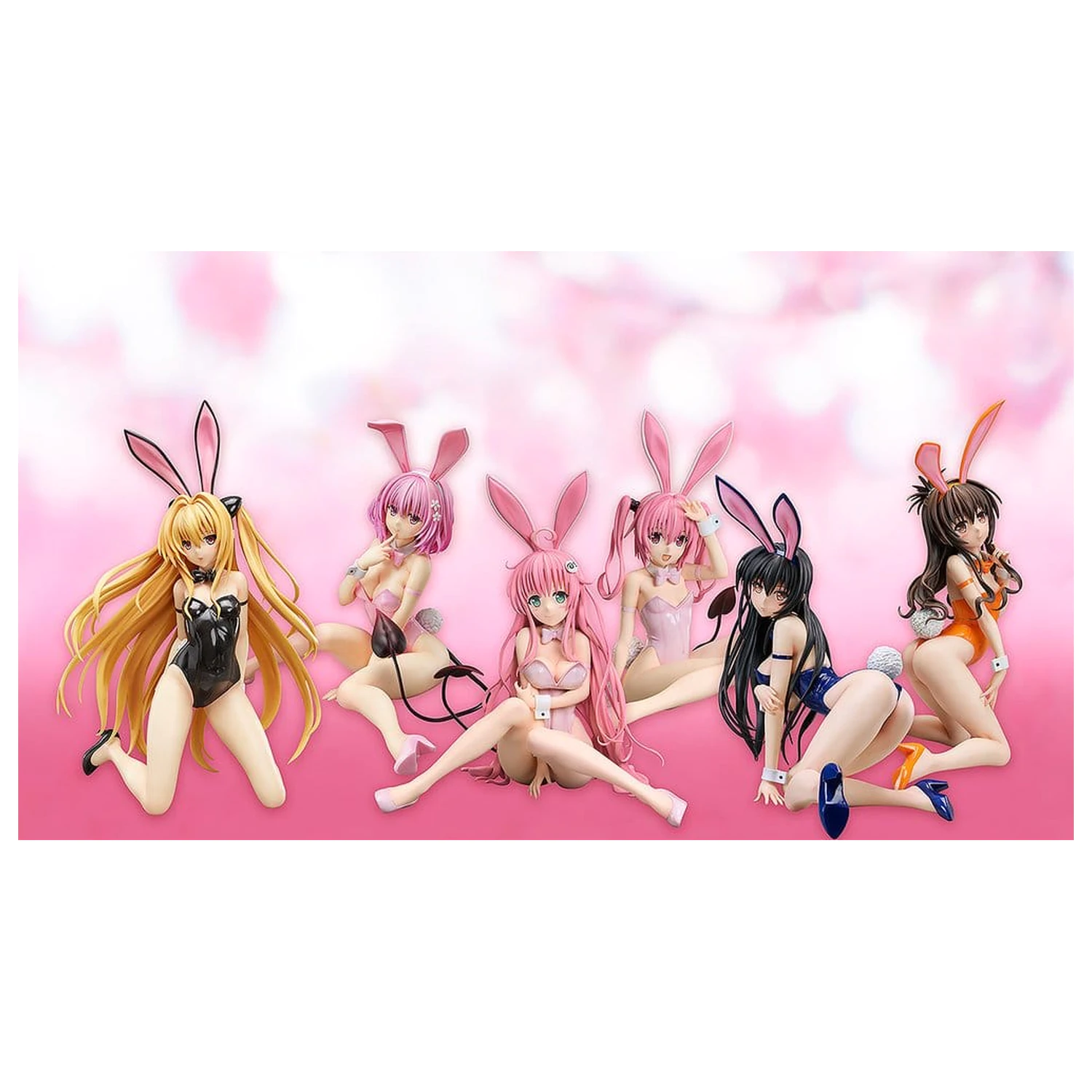 To Love-Ru Darkness PVC Figur 1/4 Nana Astar Deviluke Bare Leg Bunny Ver. 26 cm Produktfoto