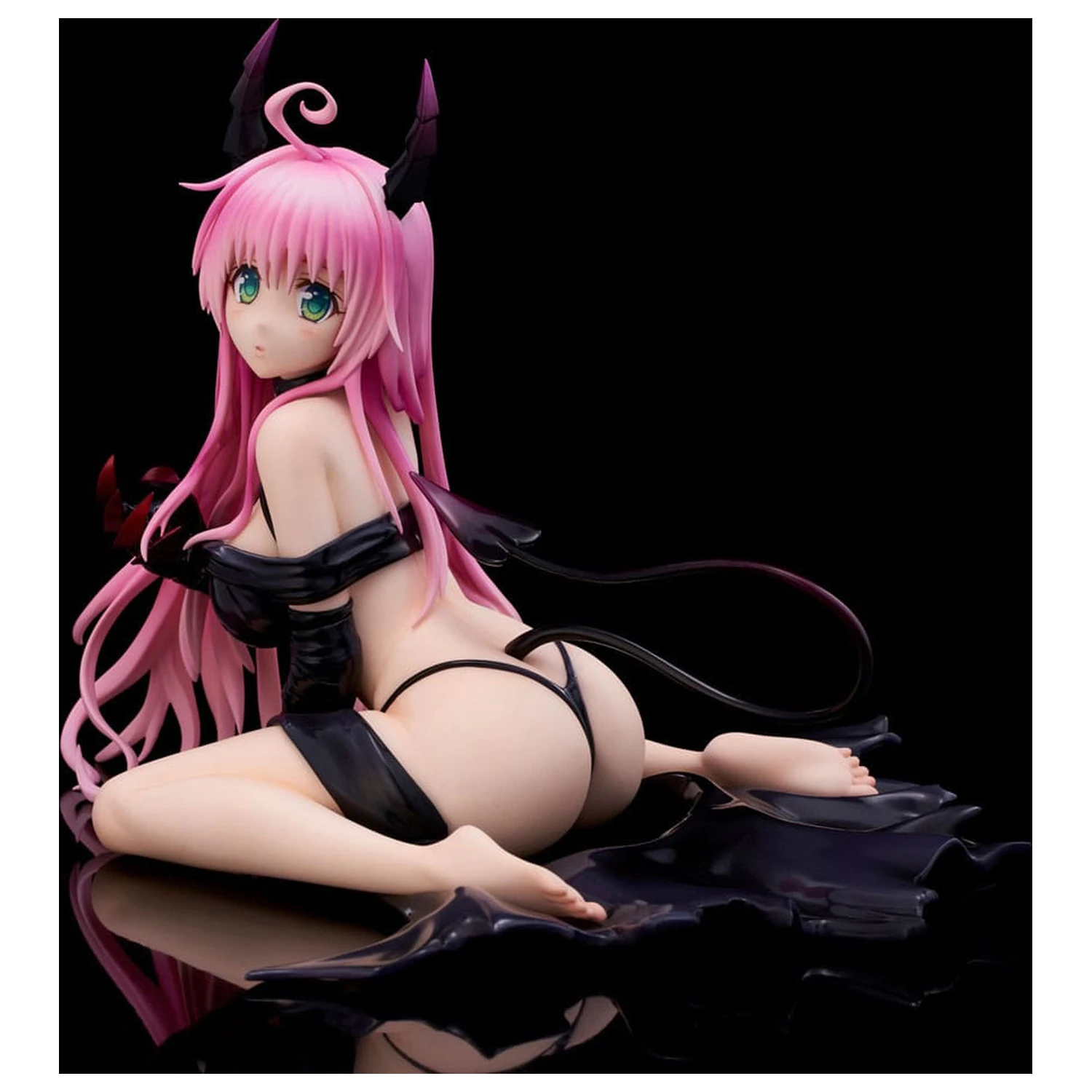 To Love-Ru Darkness Figur aus PVC im Maßstab 1/6 Lala Satalin Deviluke Darkness Ver. Erneuerte Verpackung Edition 15 cm Produktfoto