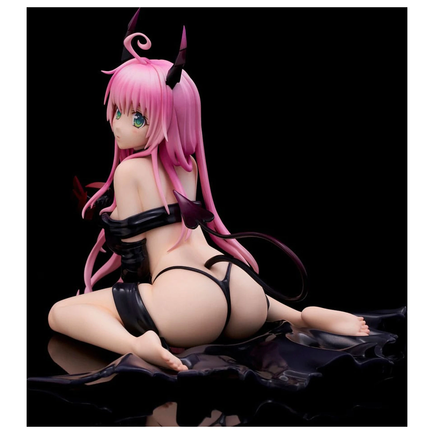 To Love-Ru Darkness Figur aus PVC im Maßstab 1/6 Lala Satalin Deviluke Darkness Ver. Erneuerte Verpackung Edition 15 cm Produktfoto