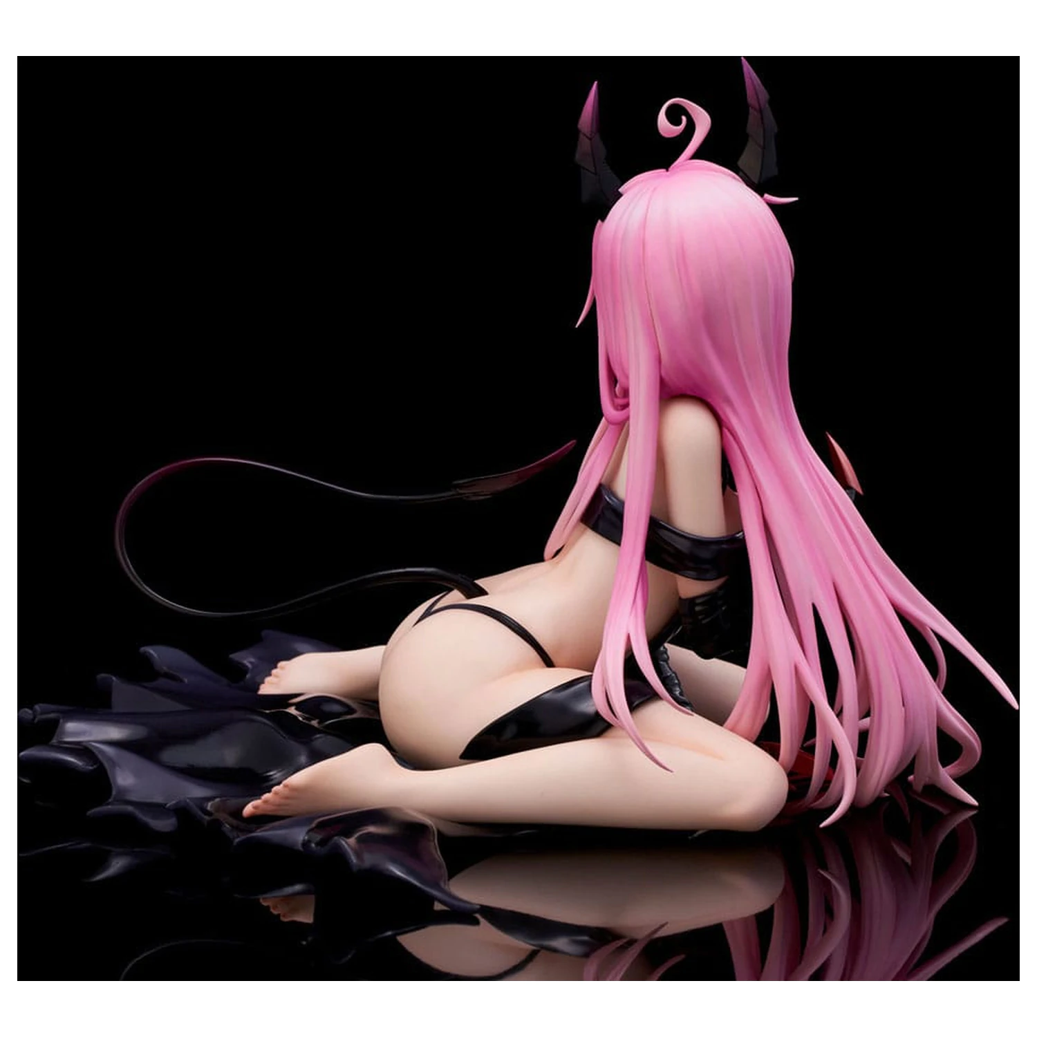 To Love-Ru Darkness Figur aus PVC im Maßstab 1/6 Lala Satalin Deviluke Darkness Ver. Erneuerte Verpackung Edition 15 cm Produktfoto