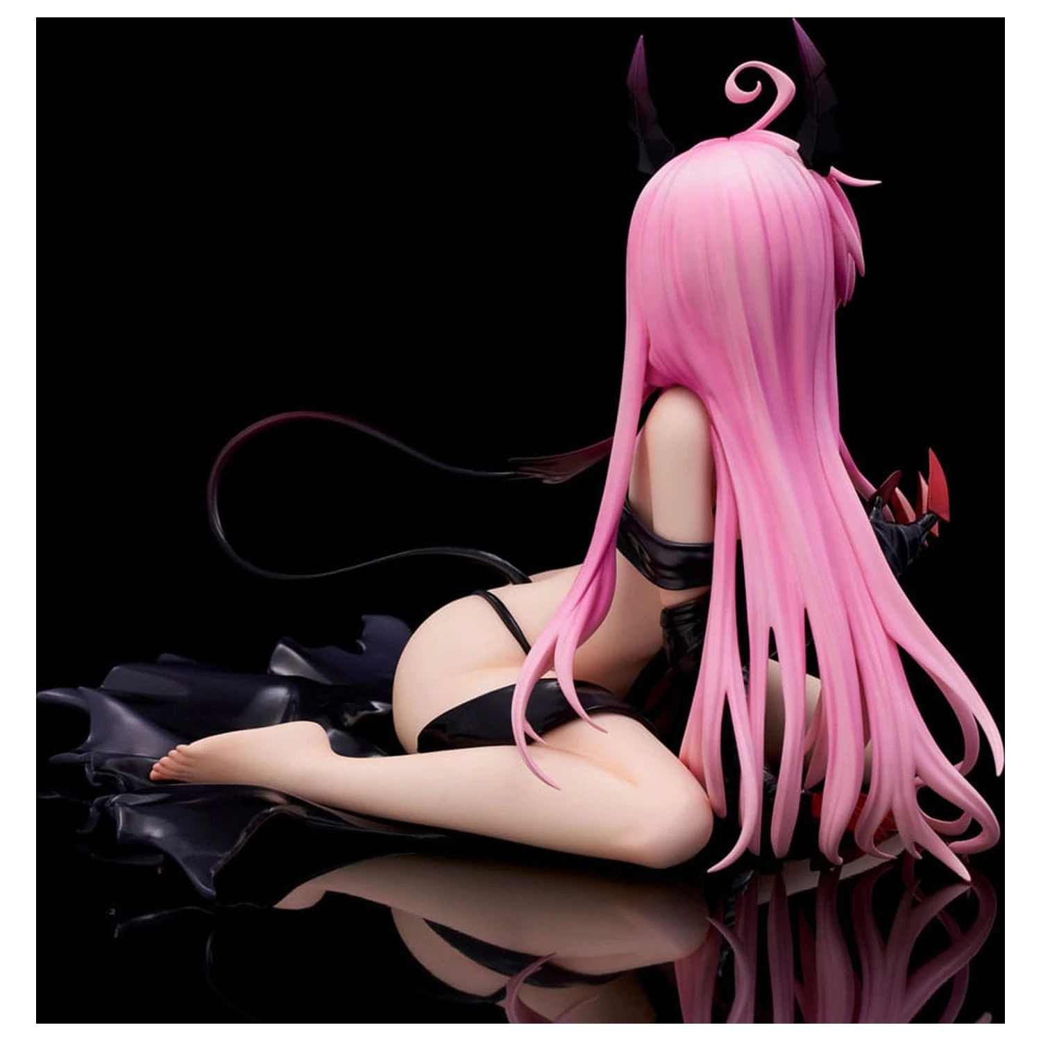 To Love-Ru Darkness Figur aus PVC im Maßstab 1/6 Lala Satalin Deviluke Darkness Ver. Erneuerte Verpackung Edition 15 cm Produktfoto