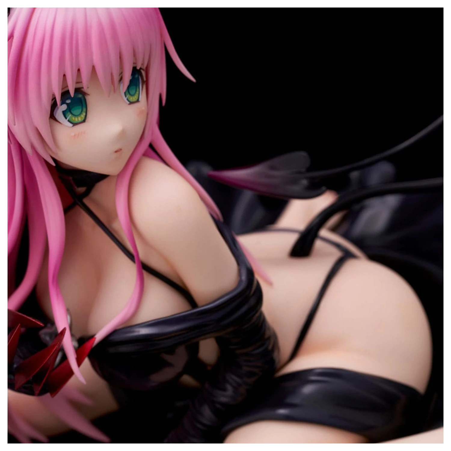 To Love-Ru Darkness Figur aus PVC im Maßstab 1/6 Lala Satalin Deviluke Darkness Ver. Erneuerte Verpackung Edition 15 cm Produktfoto