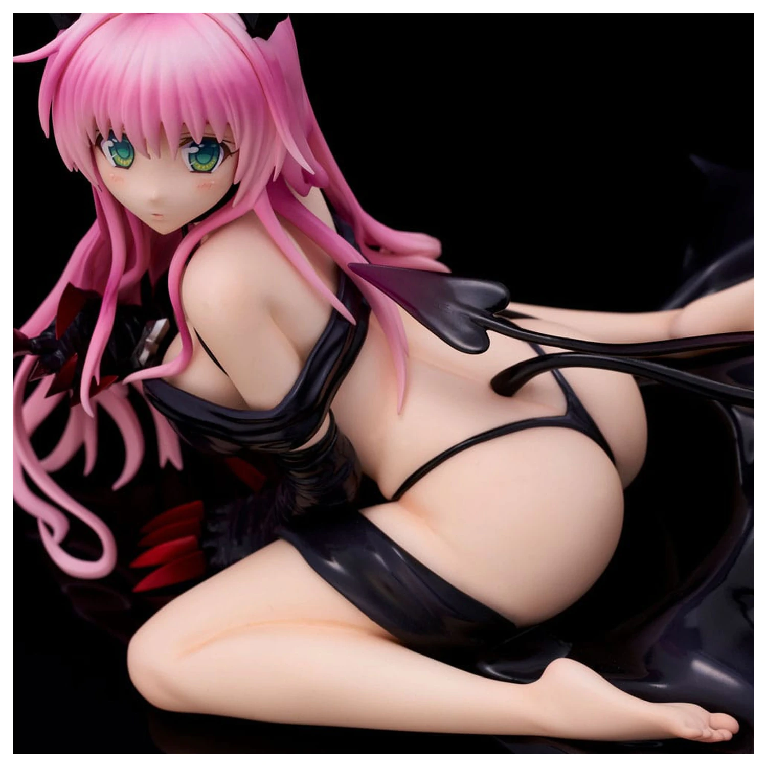To Love-Ru Darkness Figur aus PVC im Maßstab 1/6 Lala Satalin Deviluke Darkness Ver. Erneuerte Verpackung Edition 15 cm Produktfoto