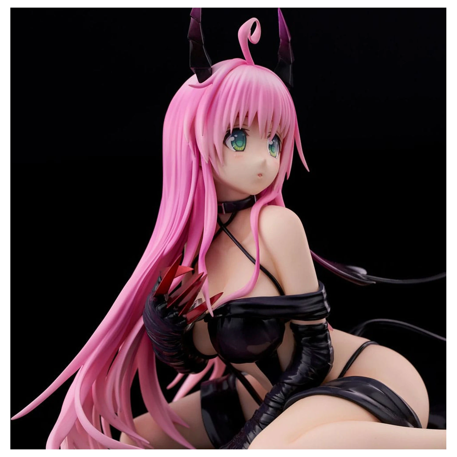 To Love-Ru Darkness Figur aus PVC im Maßstab 1/6 Lala Satalin Deviluke Darkness Ver. Erneuerte Verpackung Edition 15 cm Produktfoto