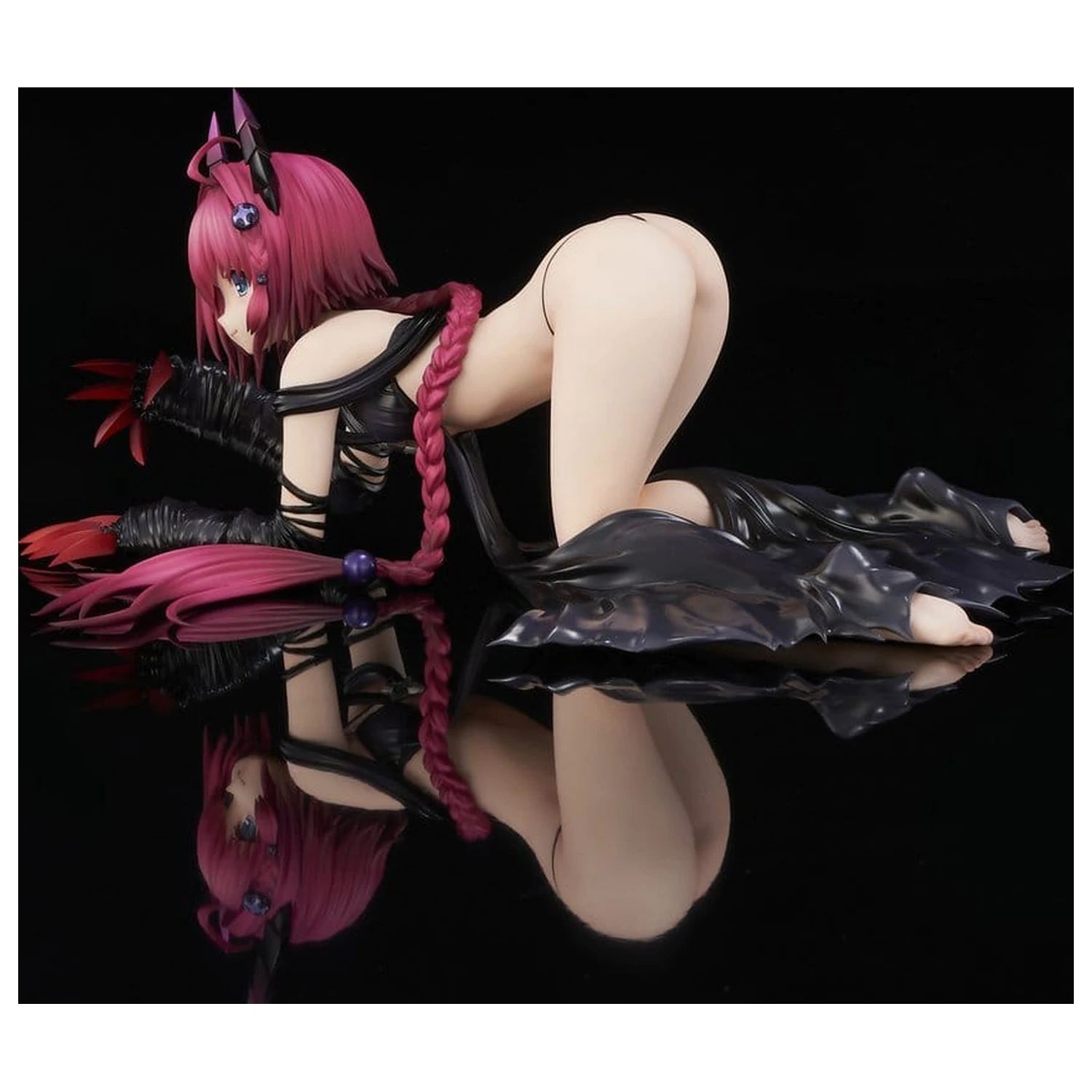 To Love-Ru Darkness PVC Figur 1/6 Mea Kurosaki Darkness Ver. (Renewal Package Edition) 11 cm Produktfoto