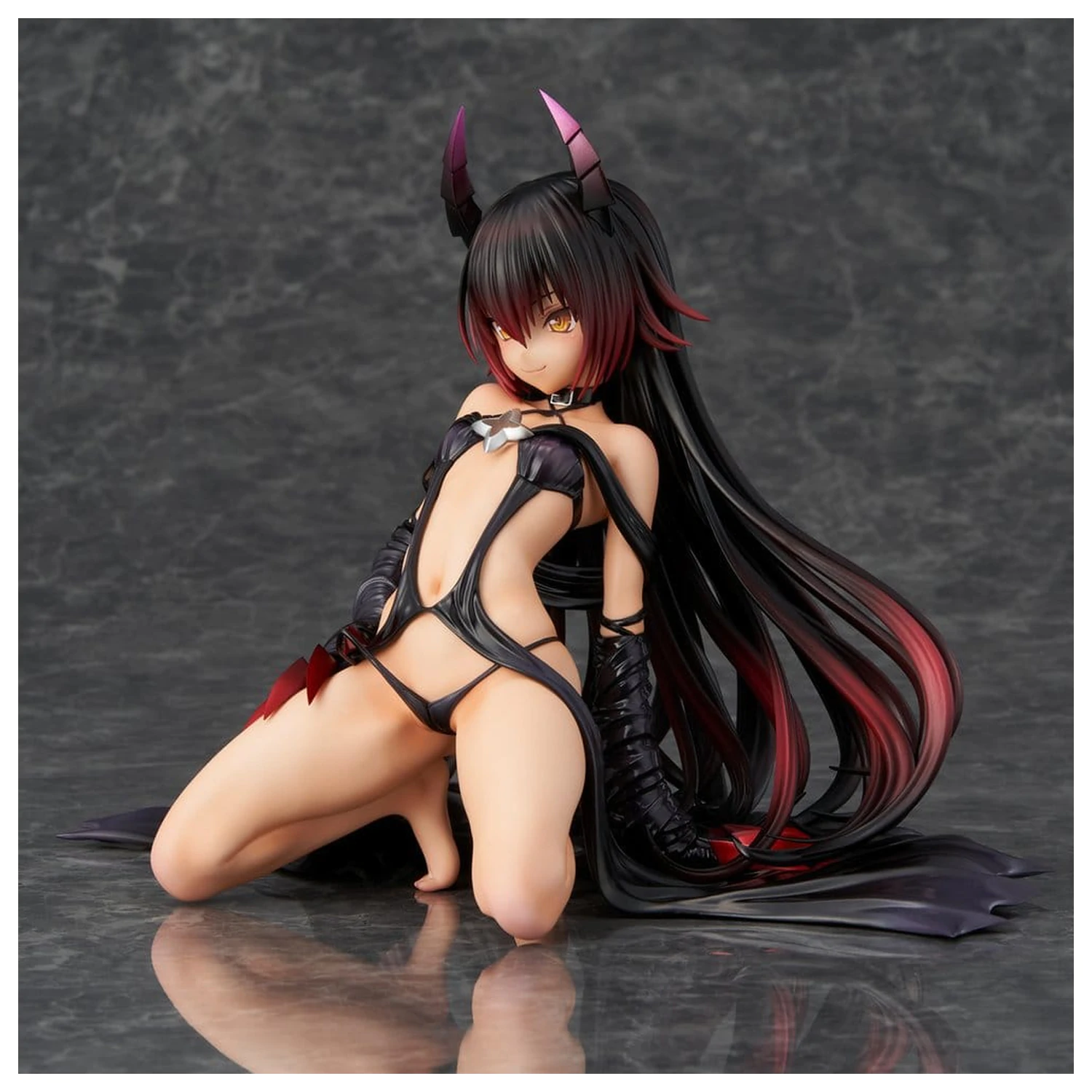 To Love-Ru Darkness PVC Statue 1/6 Nemesis Darkness Version (Renewel Package Edition) 16 cm Produktfoto