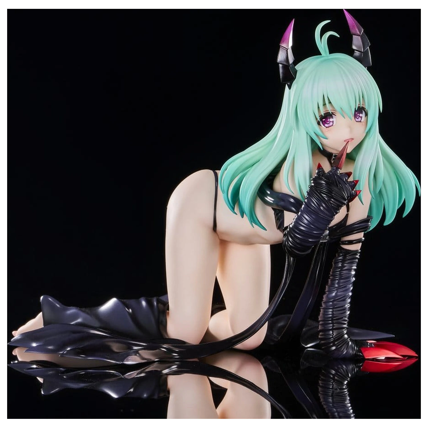 To Love-Ru Darkness PVC Figur 1/6 Run Elsie Jewelria Darkness Ver. (Renewal Package Edition) 15 cm Produktfoto