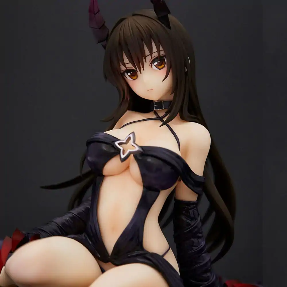 To Love-Ru Darkness PVC Statue 1/6 Yui Kotegawa Darkness Ver. Erneuerte Verpackungsedition 16 cm Produktfoto