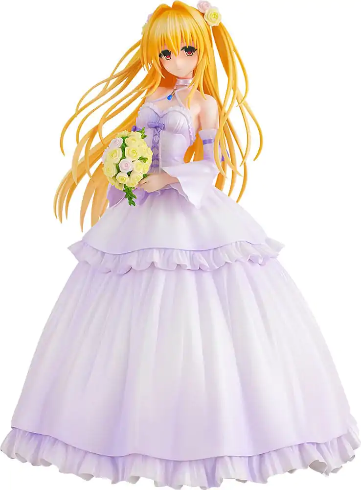 To Love-Ru Darkness PVC Statue 1/7 Golden Darkness Wedding Dress Ver. 23 cm termékfotó