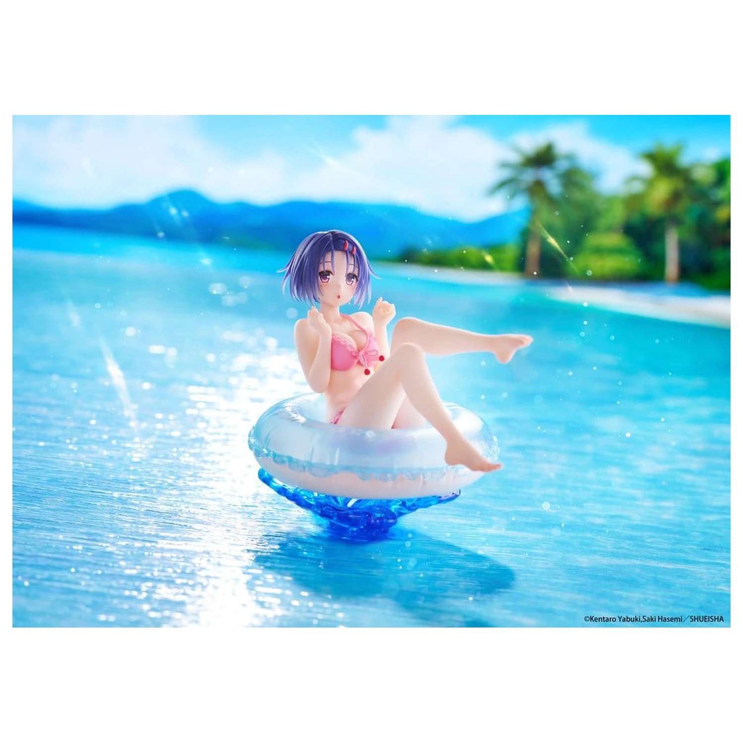 To Love-Ru Darkness Aqua Float Girls PVC Figur Haruna Sairenji 10 cm Produktfoto