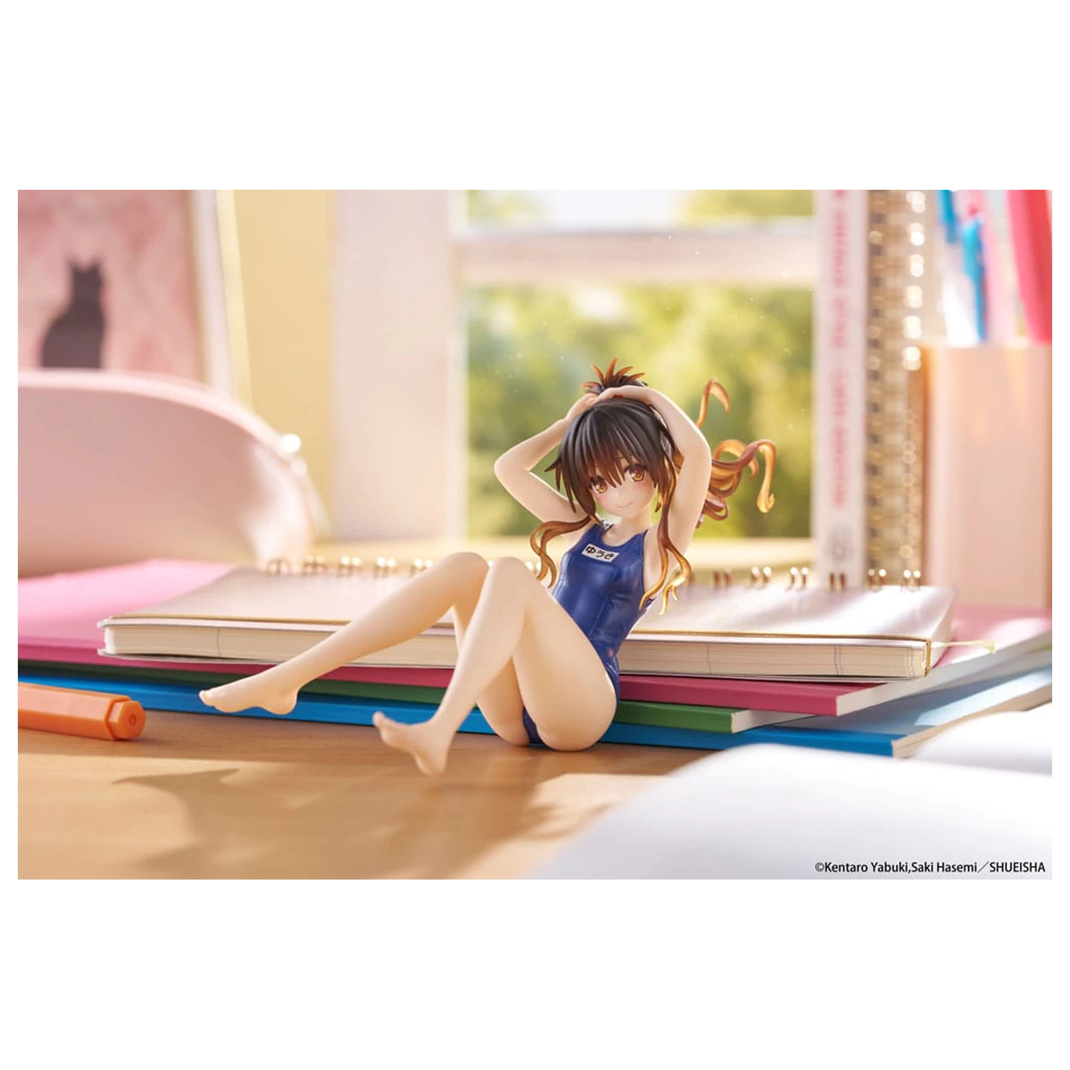 To Love-Ru Darkness Aqua Float Girls PVC Statue Mikan Yuki 10 cm Produktfoto