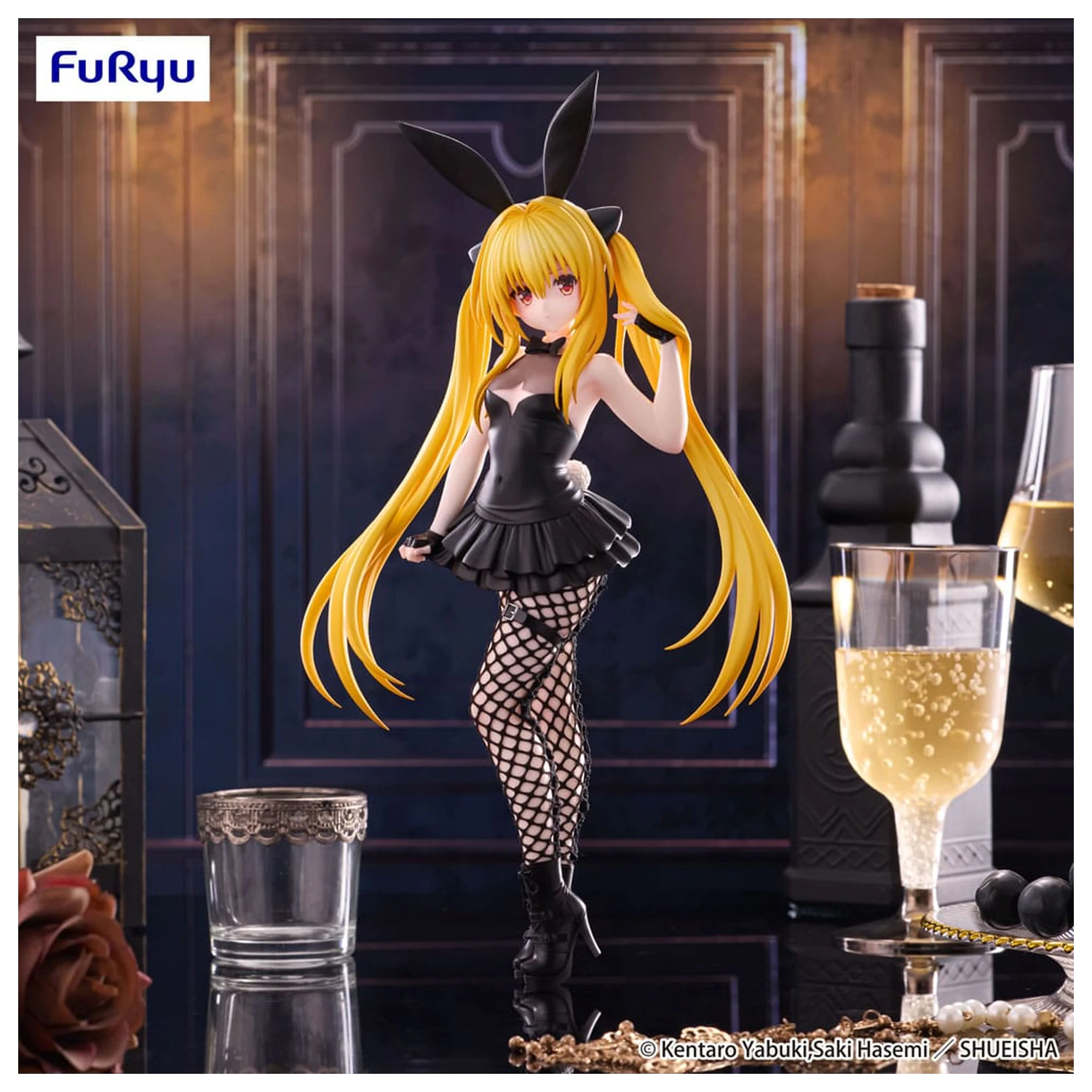 To Love-Ru Darkness BiCute Bunnies PVC Statue Konjiki no Yami 26 cm Produktfoto