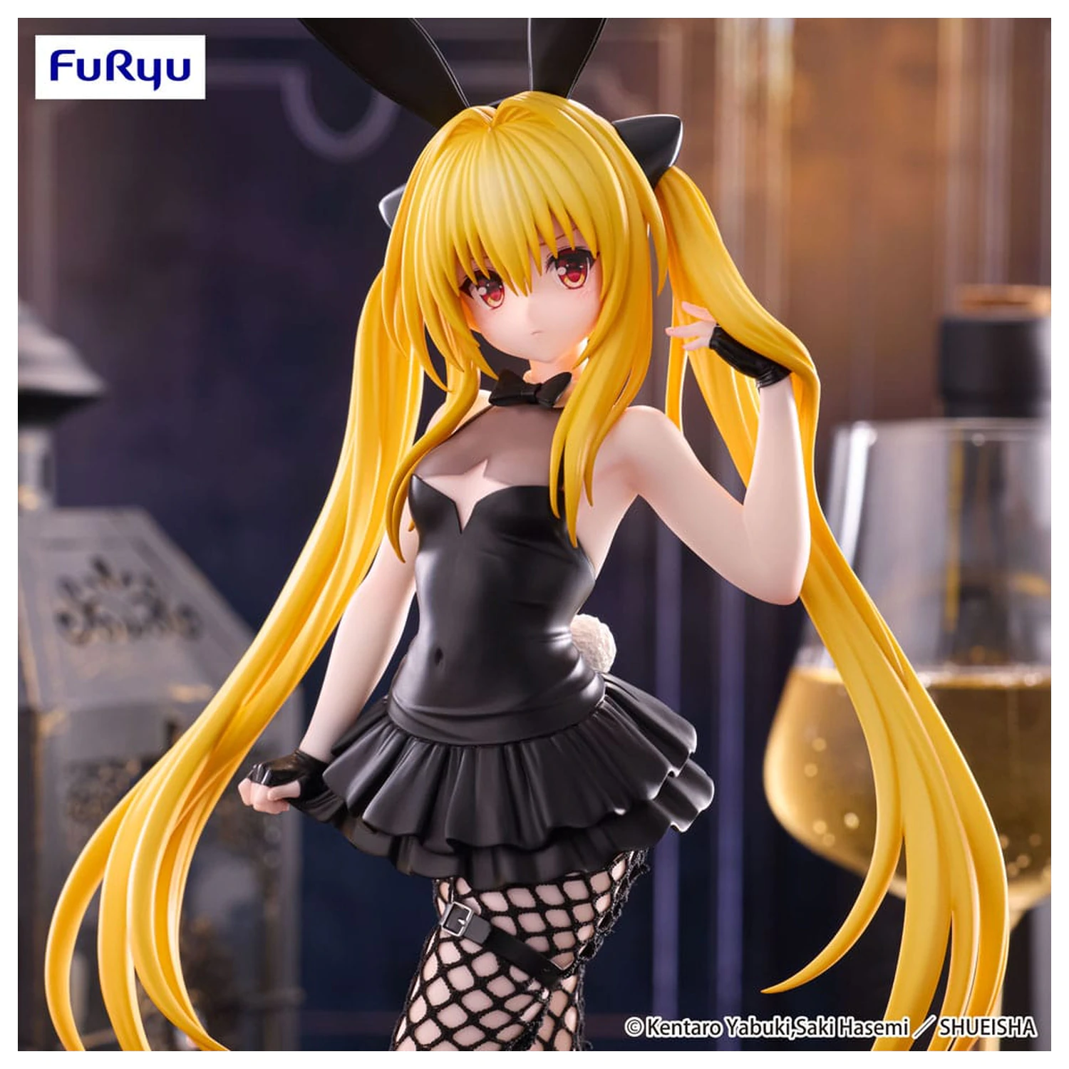 To Love-Ru Darkness BiCute Bunnies PVC Statue Konjiki no Yami 26 cm Produktfoto