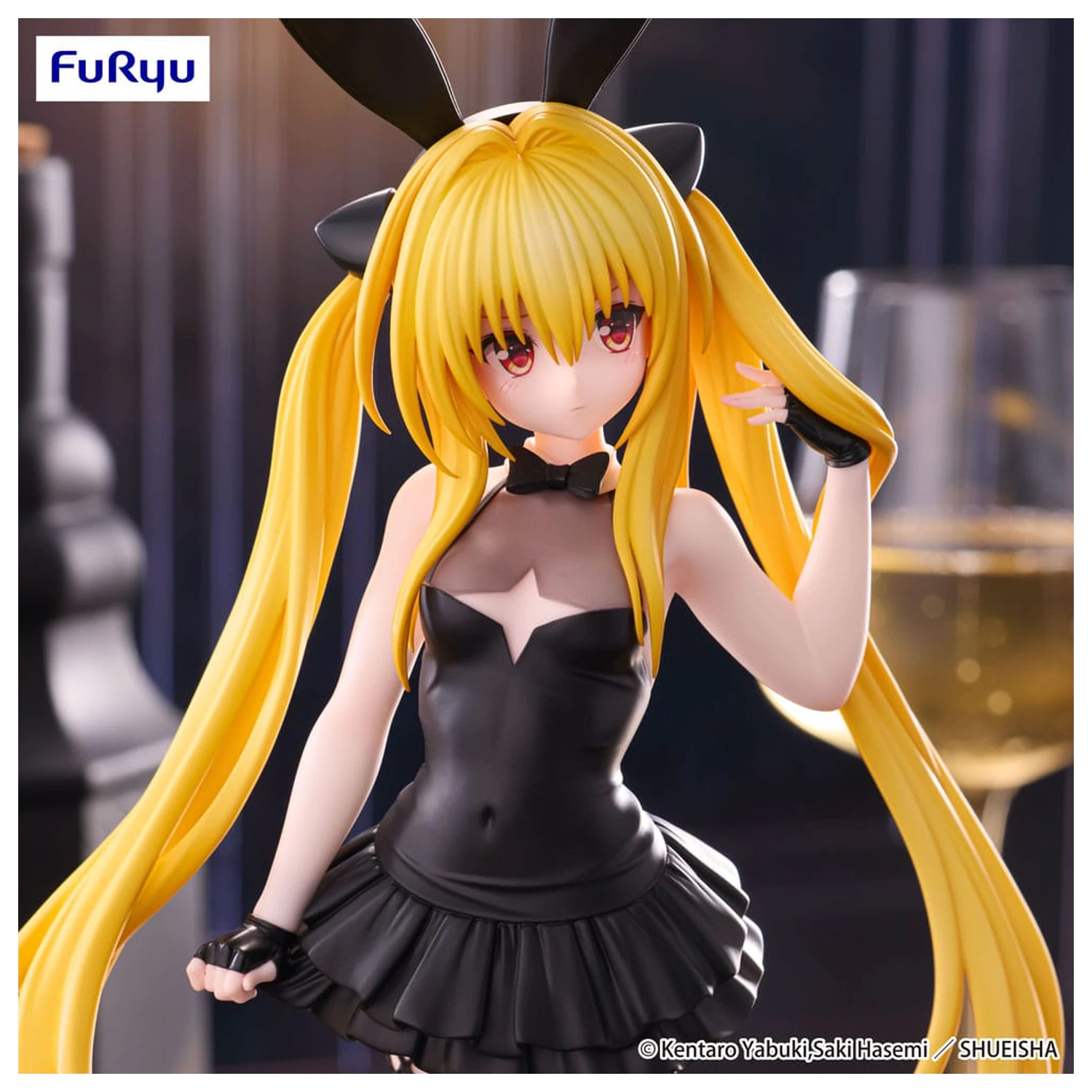 To Love-Ru Darkness BiCute Bunnies PVC Statue Konjiki no Yami 26 cm Produktfoto