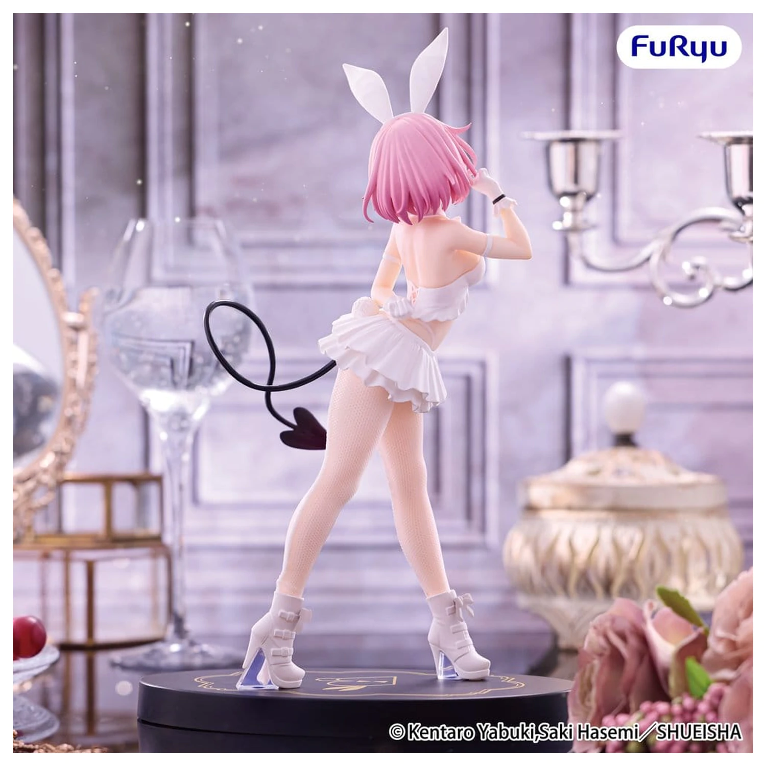 To Love-Ru Darkness BiCute Bunnies PVC Statue Momo Belia Deviluke White Color Ver. 27 cm Produktfoto