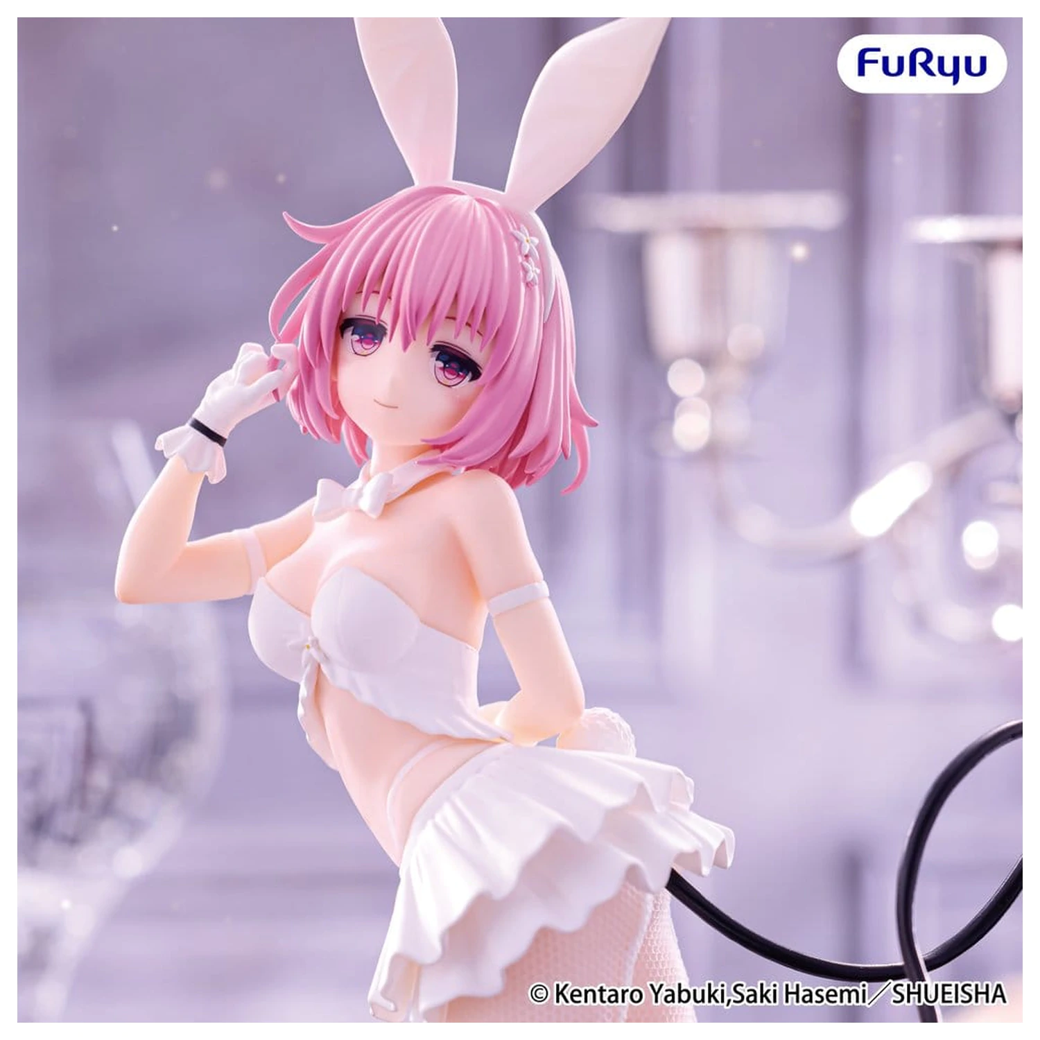 To Love-Ru Darkness BiCute Bunnies PVC Statue Momo Belia Deviluke White Color Ver. 27 cm Produktfoto