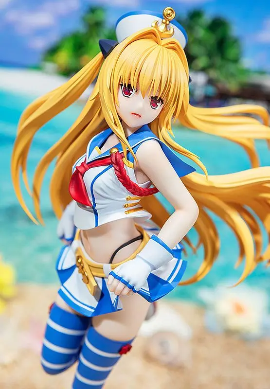 To Love-Ru Darkness CAworks PVC Statue 1/7 Golden Darkness: Breezy Seaside Ver. 24 cm Produktfoto