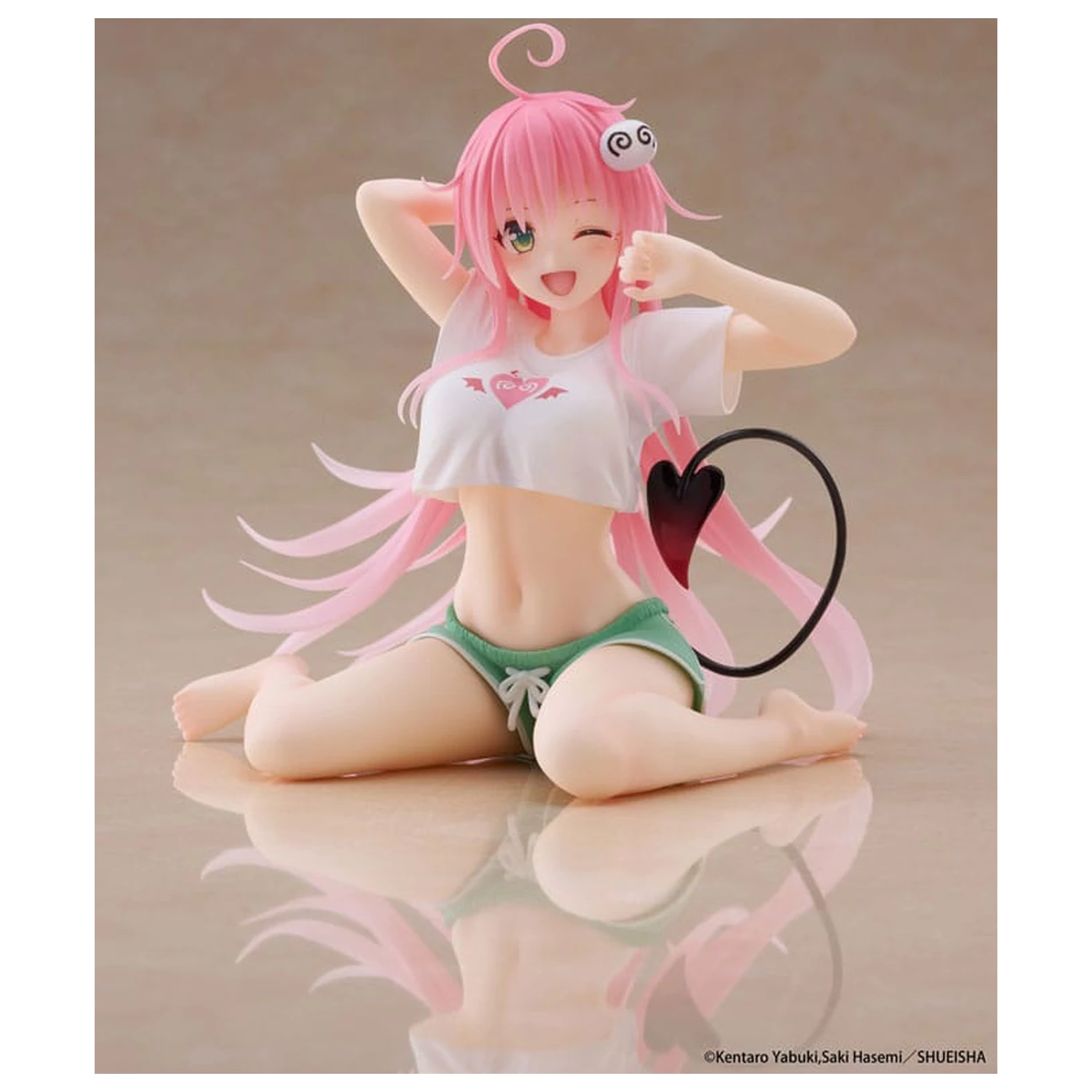To Love-Ru Darkness PVC Statue Schreibtisch Süße Figur Lala Roomwear Ver. 13 cm Produktfoto