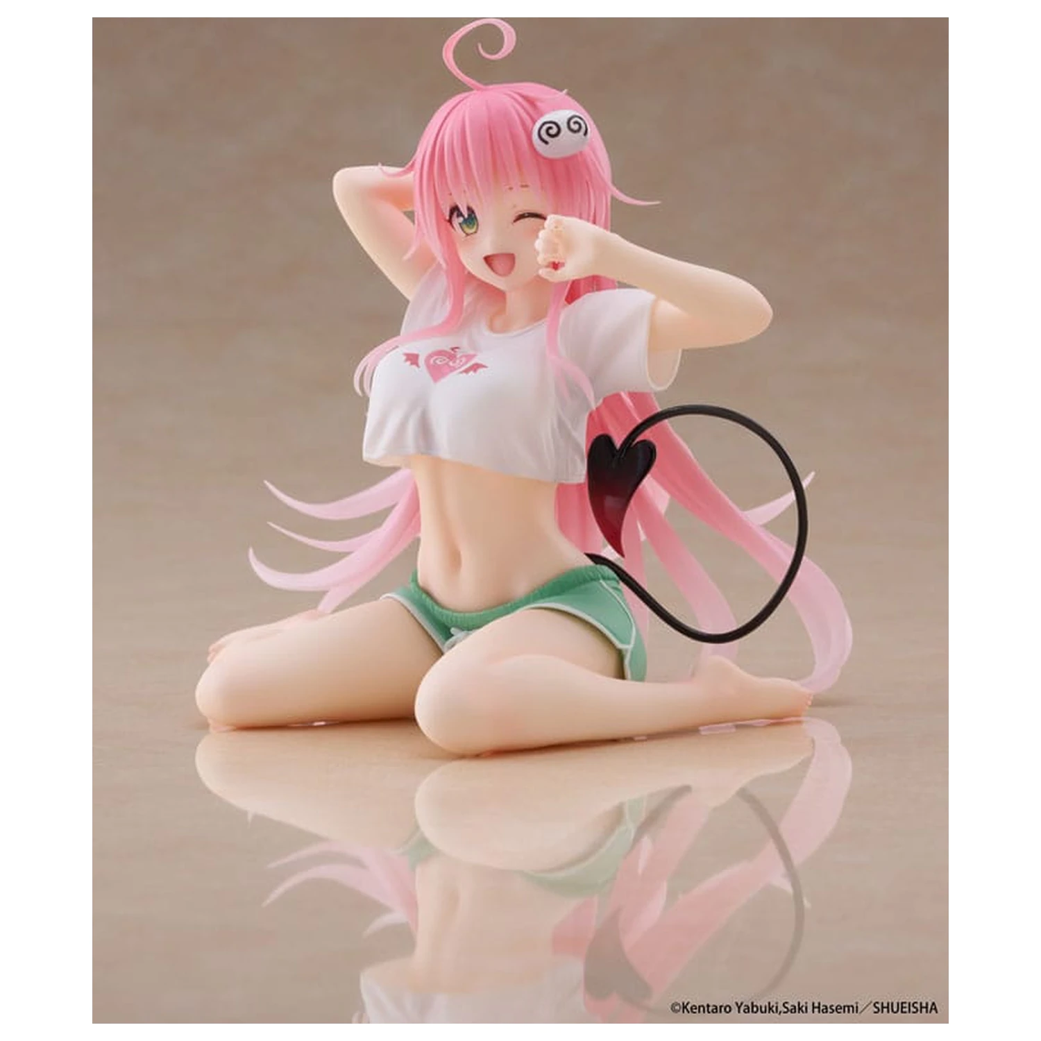 To Love-Ru Darkness PVC Statue Schreibtisch Süße Figur Lala Roomwear Ver. 13 cm Produktfoto