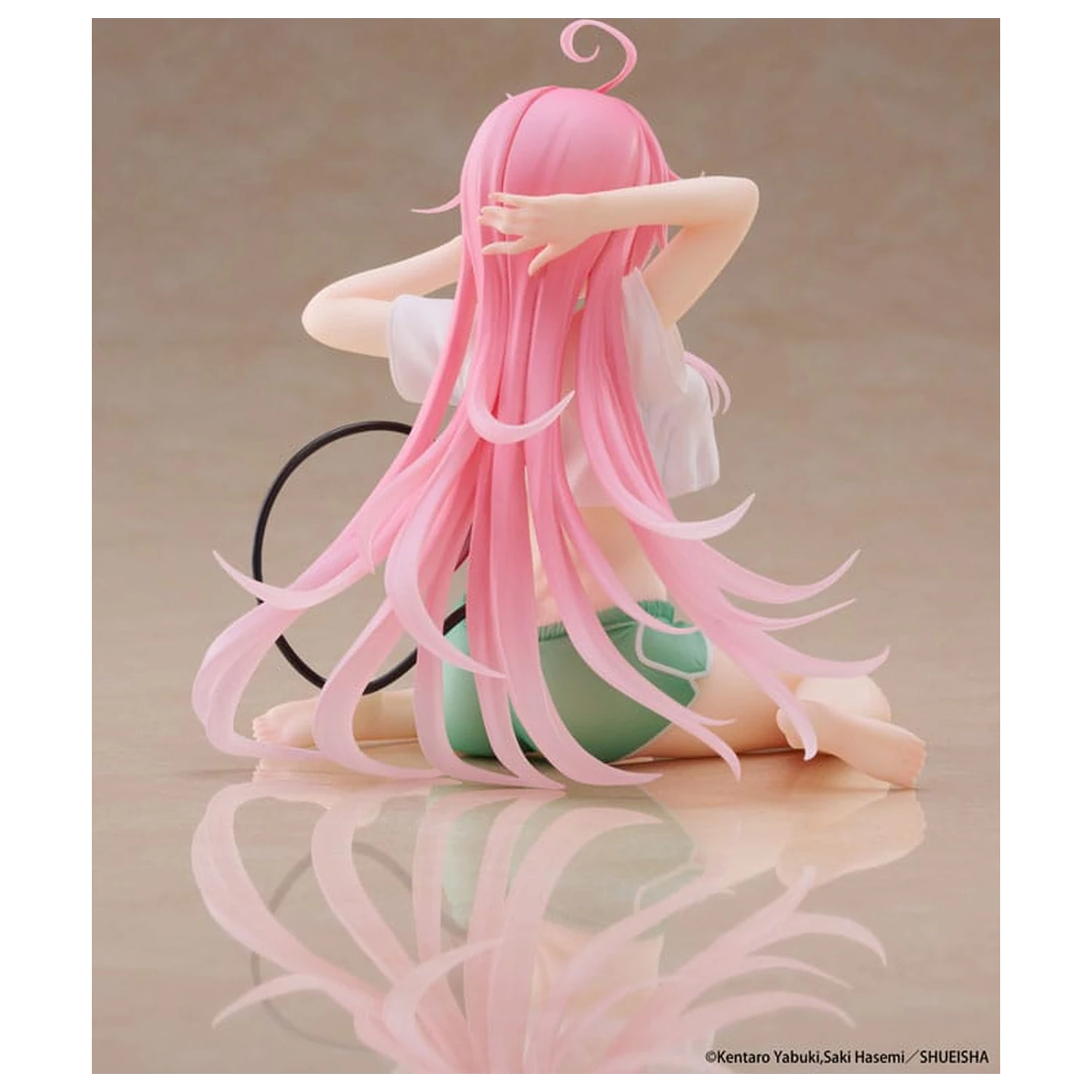 To Love-Ru Darkness PVC Statue Schreibtisch Süße Figur Lala Roomwear Ver. 13 cm Produktfoto