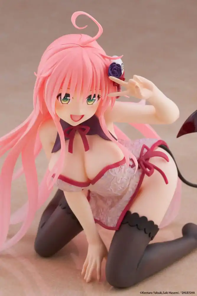 To Love-Ru Darkness PVC Statue Desktop Cute Figure Lala Chinese Dress Ver. 13 cm Produktfoto
