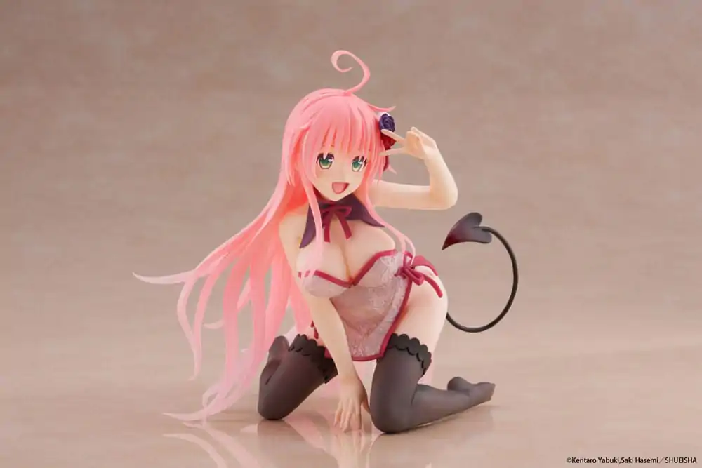 To Love-Ru Darkness PVC Statue Desktop Cute Figure Lala Chinese Dress Ver. 13 cm Produktfoto