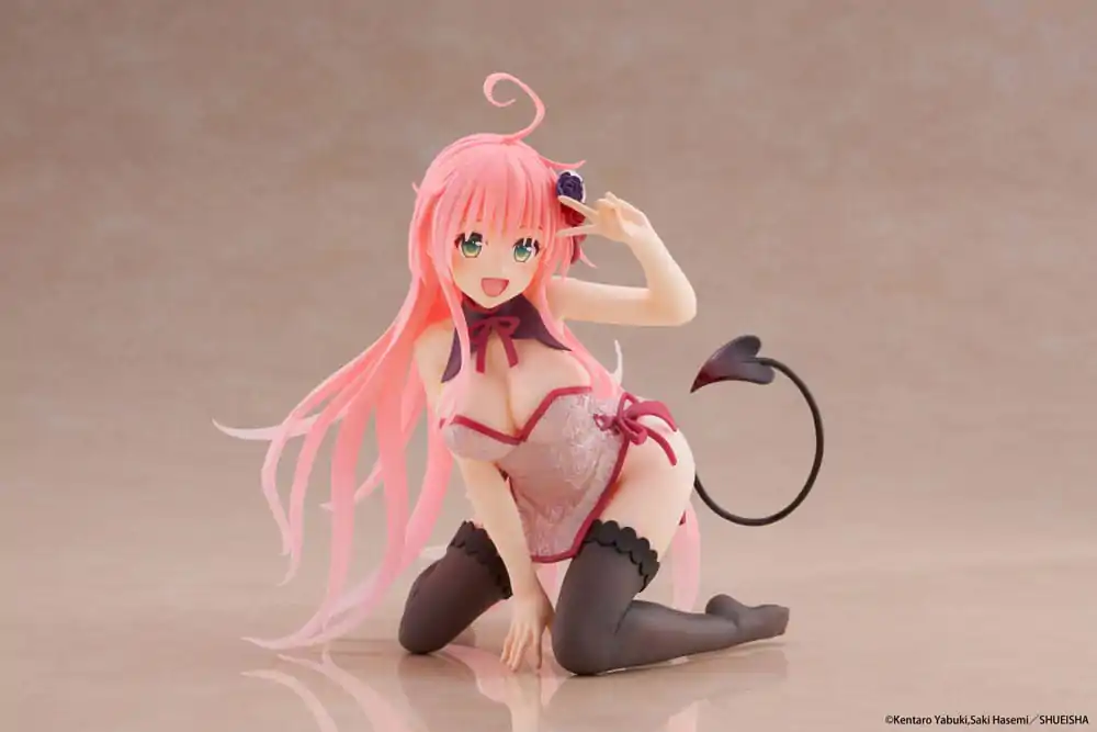 To Love-Ru Darkness PVC Statue Desktop Cute Figure Lala Chinese Dress Ver. 13 cm Produktfoto