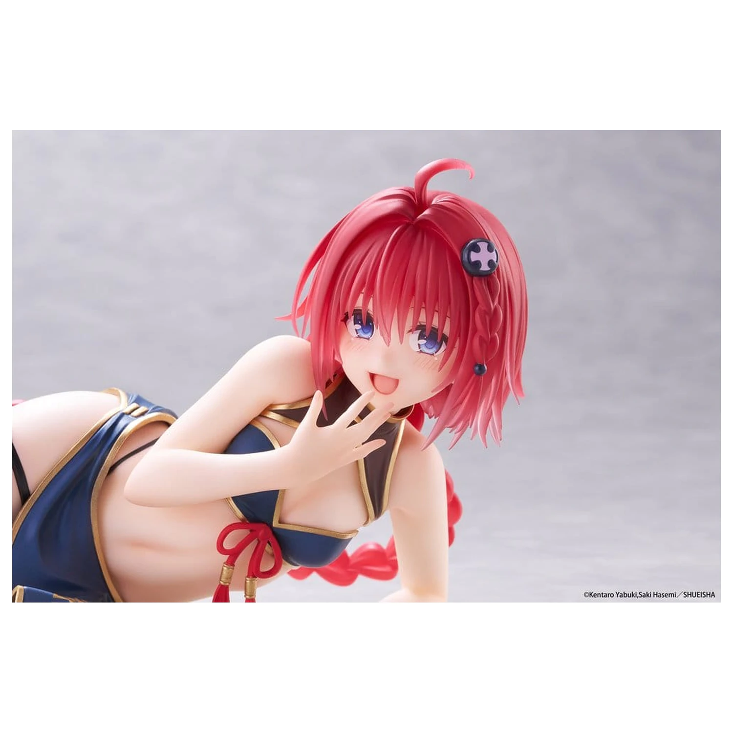To Love-Ru Darkness Desktop Cute PVC Figur Mea Kurosaki (Chinese Dress Ver.) 13 cm Produktfoto