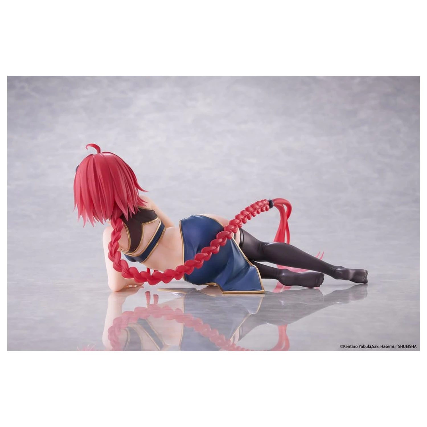 To Love-Ru Darkness Desktop Cute PVC Figur Mea Kurosaki (Chinese Dress Ver.) 13 cm Produktfoto