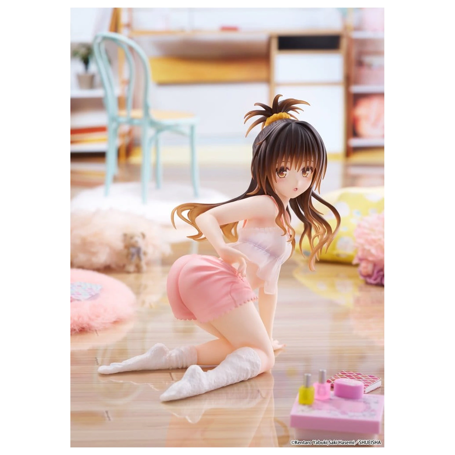 To Love-Ru Darkness Desktop Cute PVC Figur Mikan Yuki (Roomwear Ver.) 13 cm Produktfoto