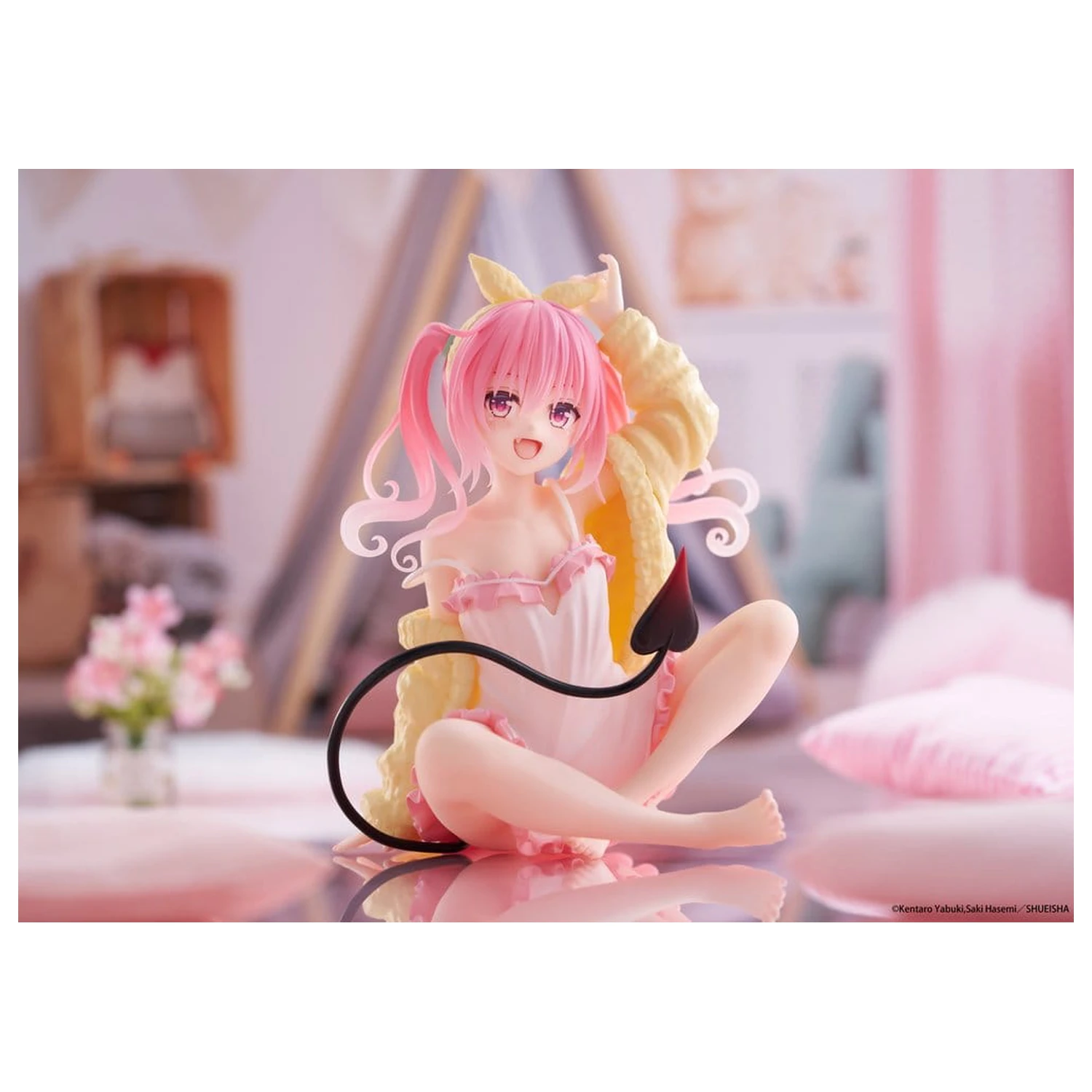 To Love-Ru Darkness Desktop Cute PVC Statue Nana Room wear Ver. 13 cm Produktfoto