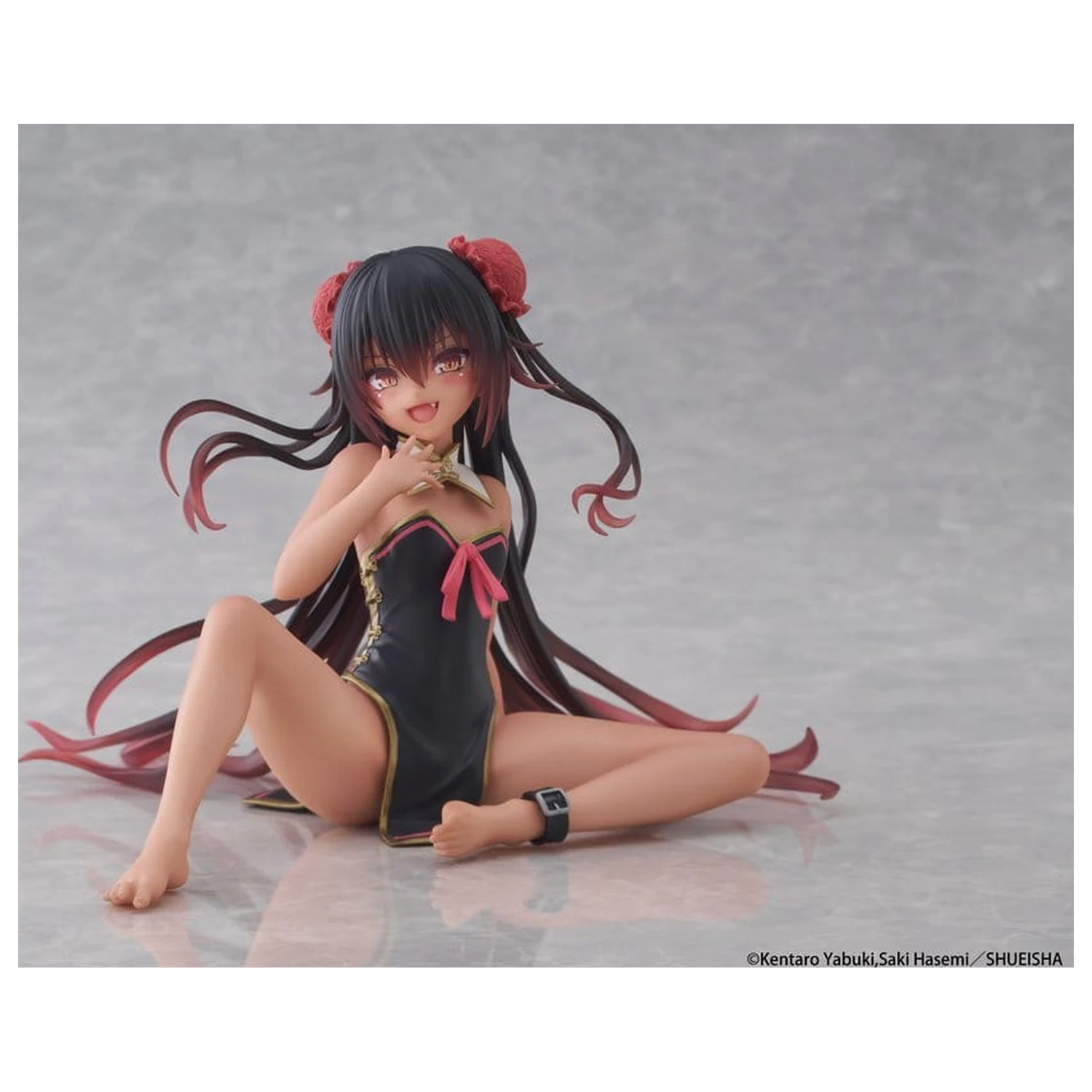 To Love-Ru Darkness Desktop Cute PVC Figur Nemesis (Chinese Dress Ver.) 13 cm Produktfoto