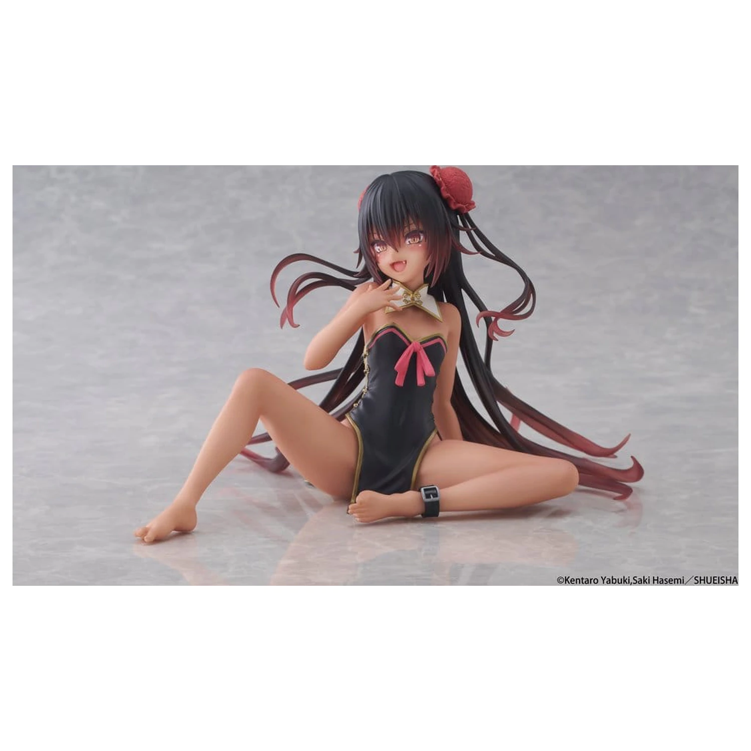 To Love-Ru Darkness Desktop Cute PVC Figur Nemesis (Chinese Dress Ver.) 13 cm Produktfoto