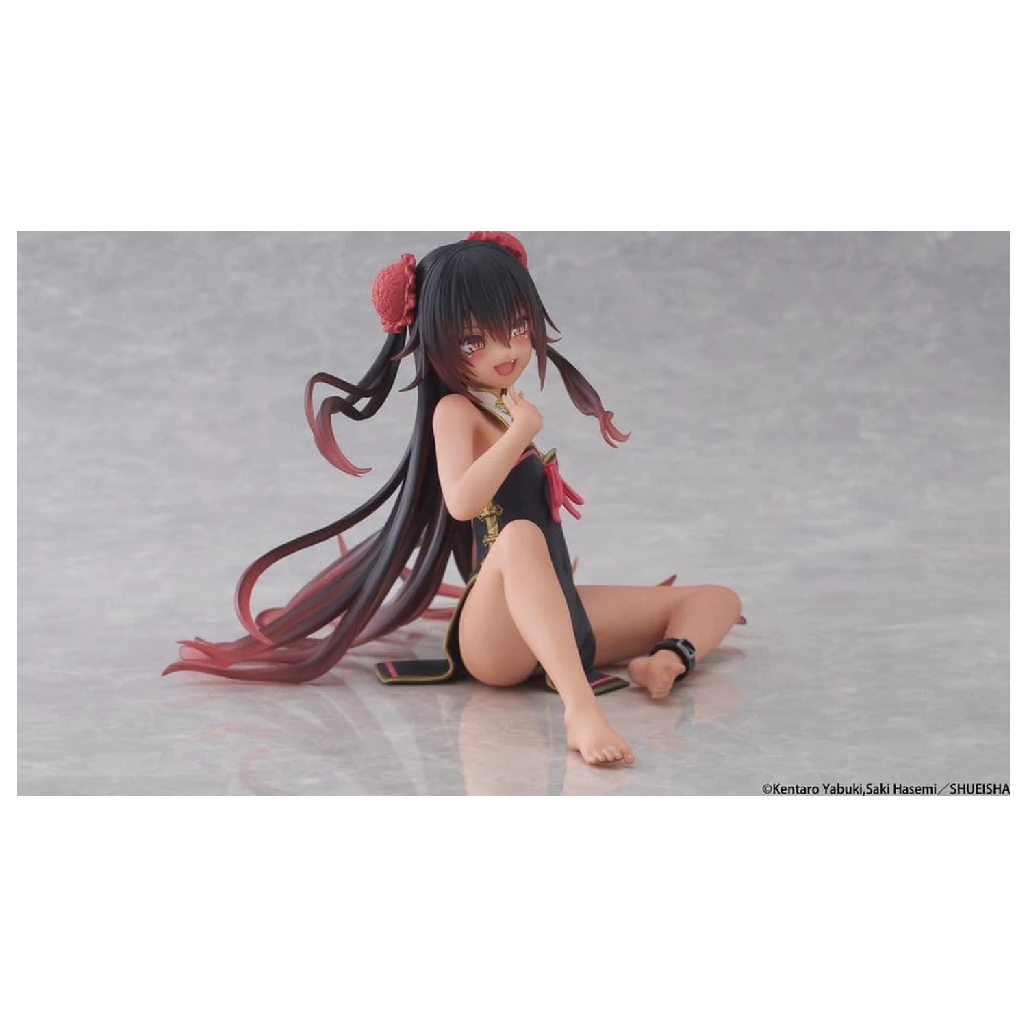 To Love-Ru Darkness Desktop Cute PVC Figur Nemesis (Chinese Dress Ver.) 13 cm Produktfoto