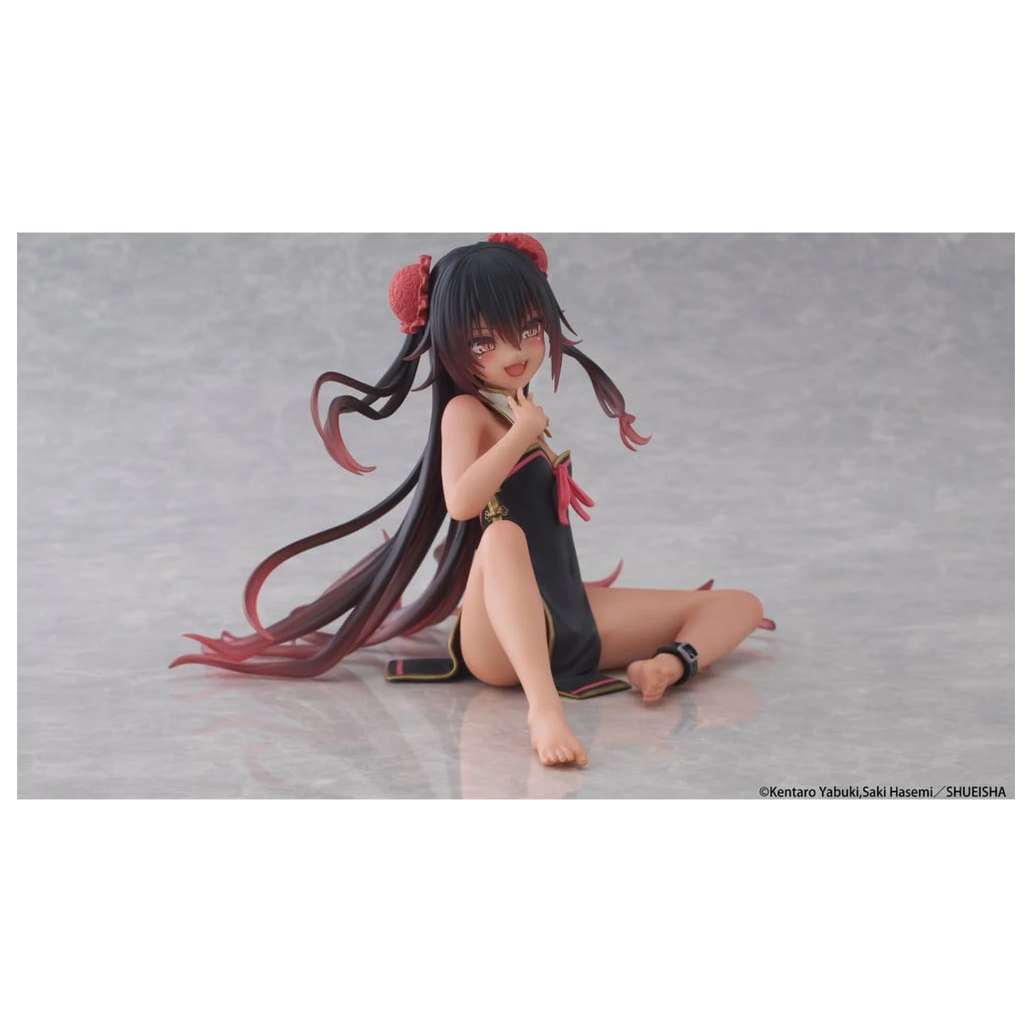 To Love-Ru Darkness Desktop Cute PVC Figur Nemesis (Chinese Dress Ver.) 13 cm Produktfoto