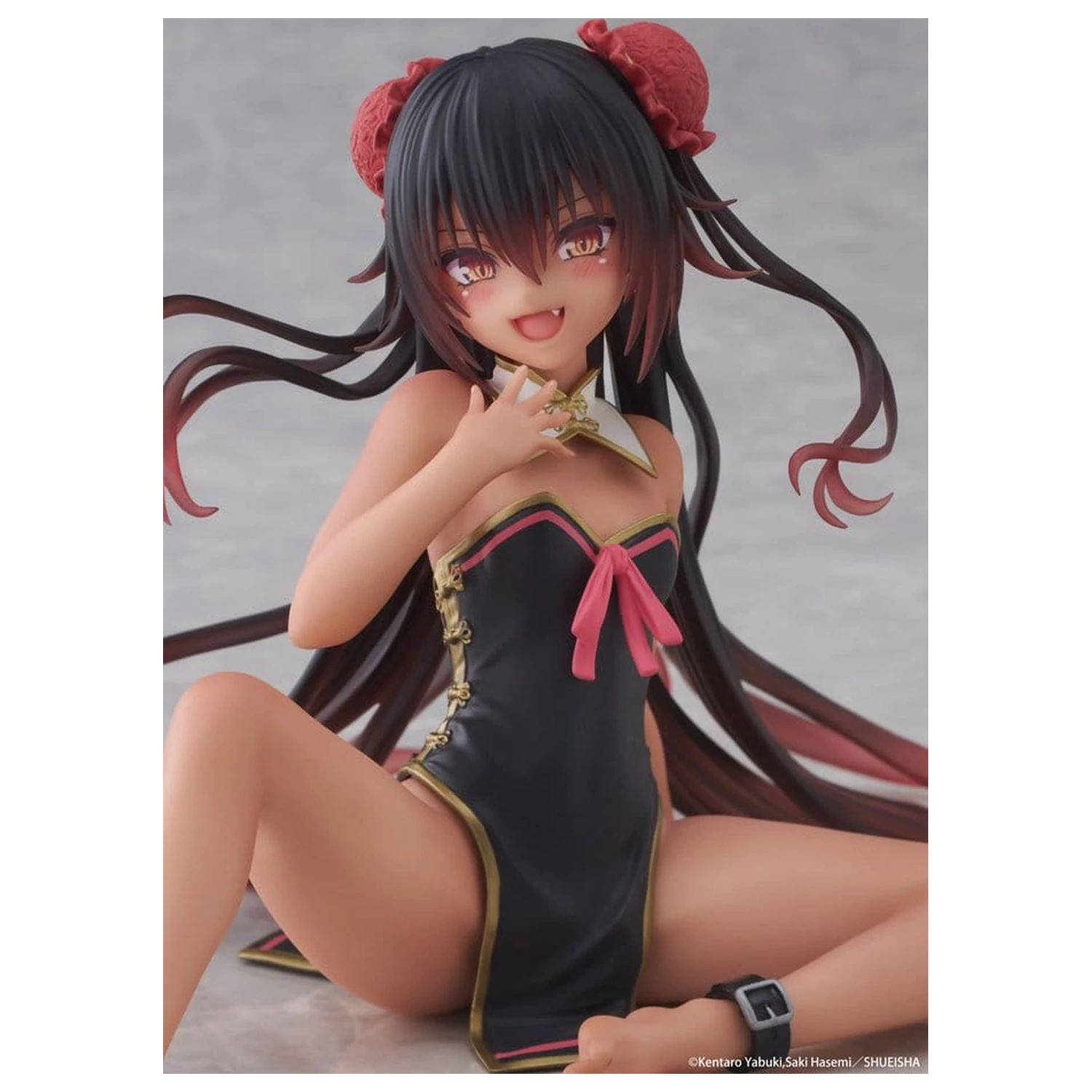 To Love-Ru Darkness Desktop Cute PVC Figur Nemesis (Chinese Dress Ver.) 13 cm Produktfoto