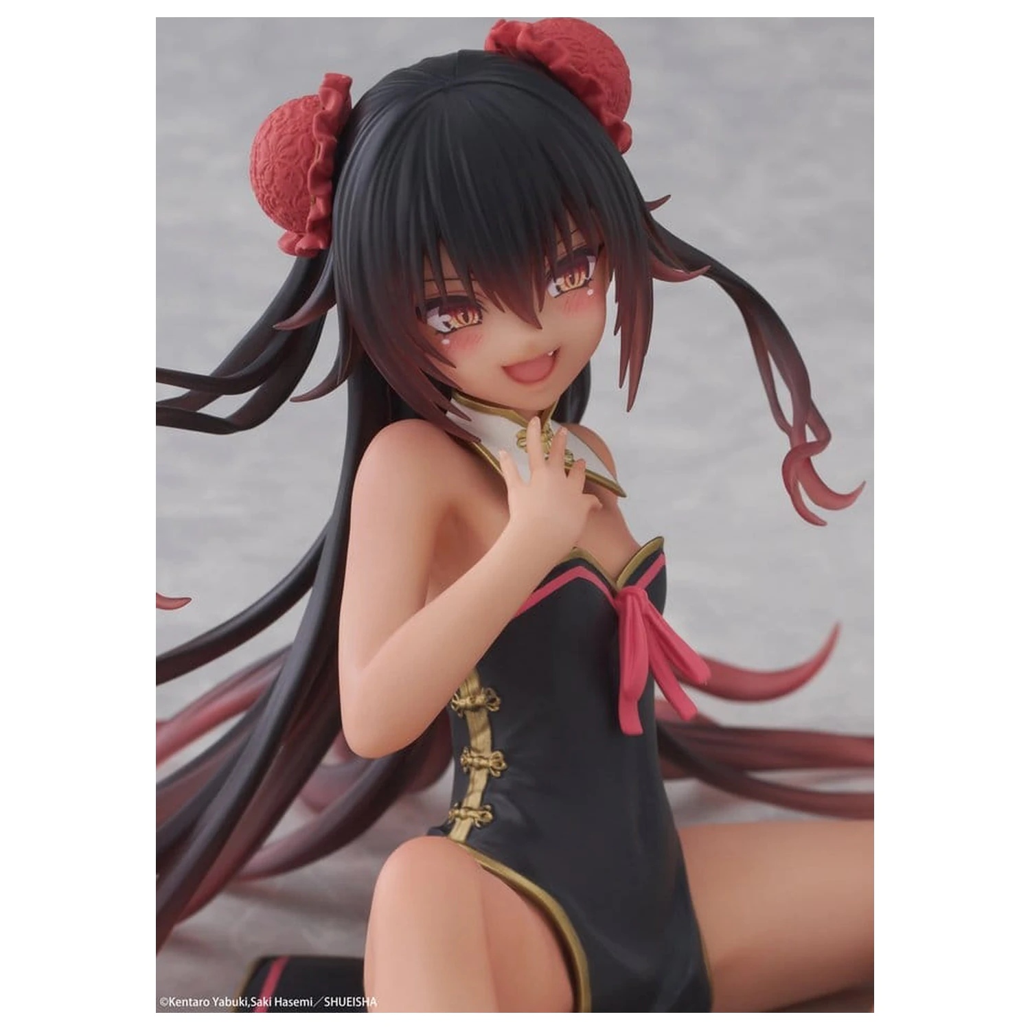 To Love-Ru Darkness Desktop Cute PVC Figur Nemesis (Chinese Dress Ver.) 13 cm Produktfoto