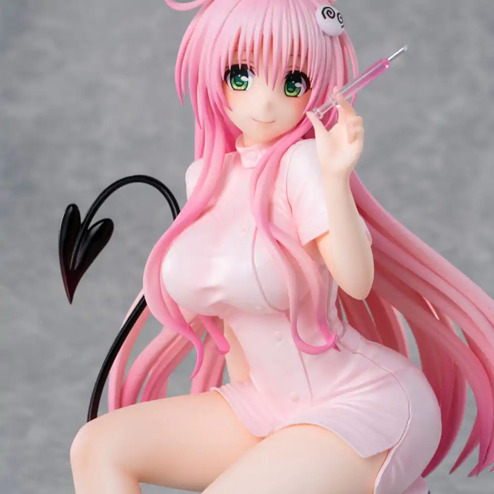 To Love-Ru Darkness Statue PVC Lara Satalin Deviluke Nurse Cos 26 cm termékfotó