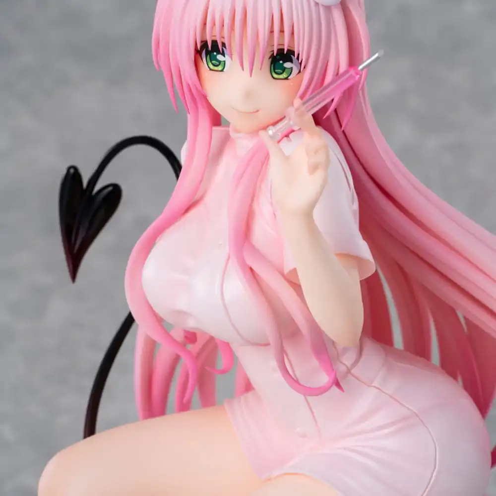 To Love-Ru Darkness Statue PVC Lara Satalin Deviluke Nurse Cos 26 cm termékfotó