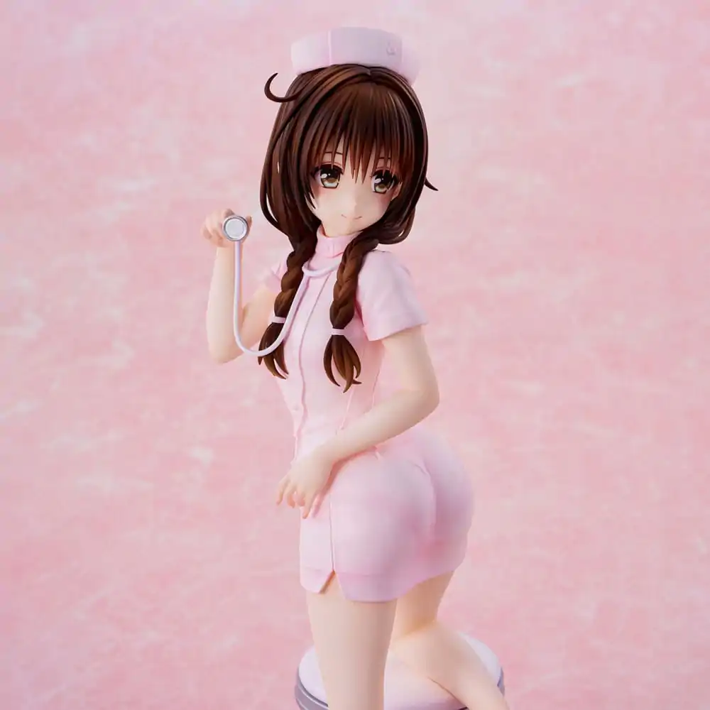 To Love-Ru Darkness Statue PVC Mikan Yuki Nurse Cos 25 cm termékfotó