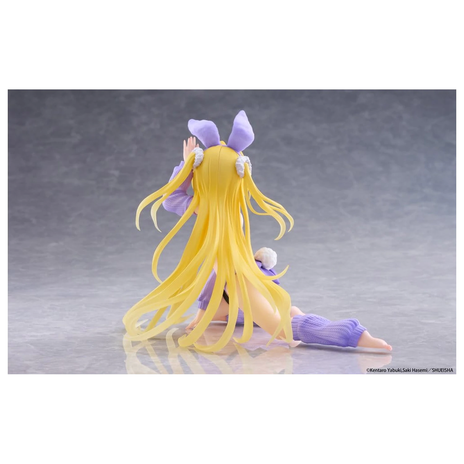 To Love-Ru Darkness MOFLOCK PVC Figur Golden Darkness (Fluffy Bunny Ver.) 13 Zentimeter Produktfoto