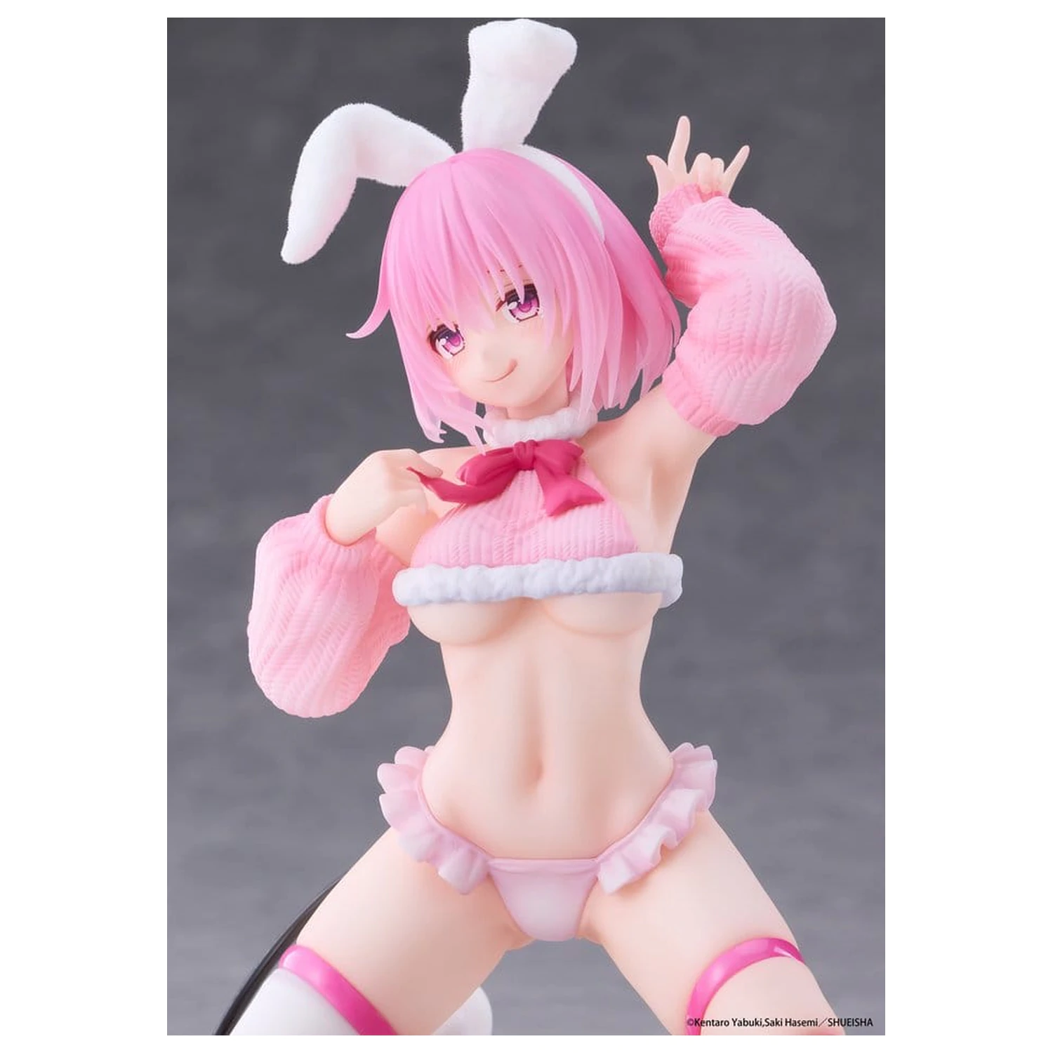 To Love-Ru Darkness MOFLOCK PVC Figur Momo (Fluffy Bunny Ver.) 13 cm Produktfoto