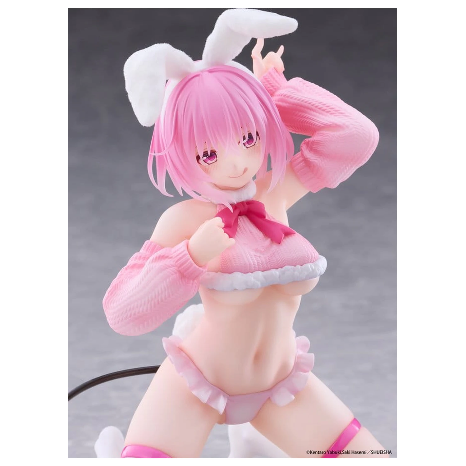 To Love-Ru Darkness MOFLOCK PVC Figur Momo (Fluffy Bunny Ver.) 13 cm Produktfoto