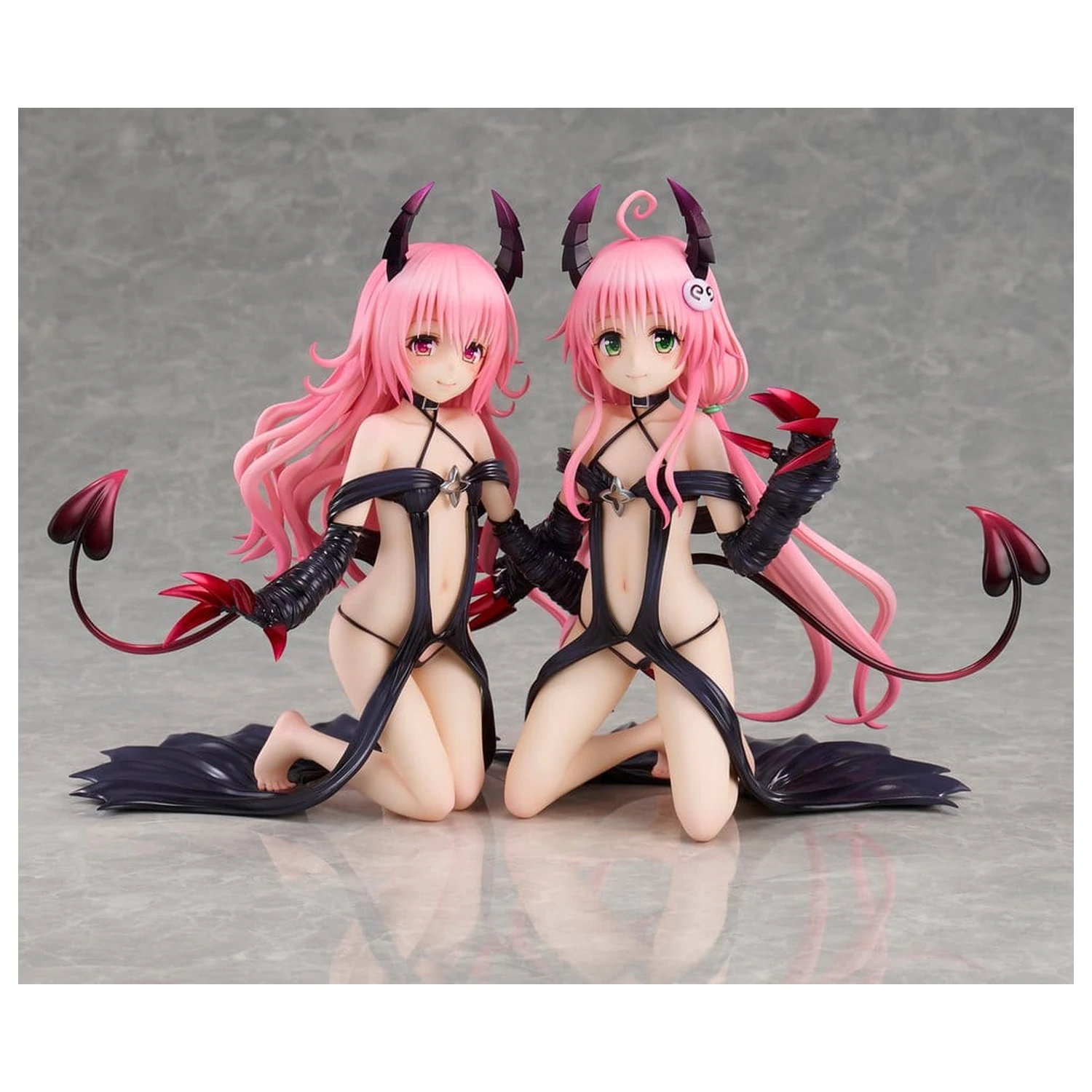To Love-Ru Darkness PVC Figur Lala & Momo Les filles! 15 cm Produktfoto