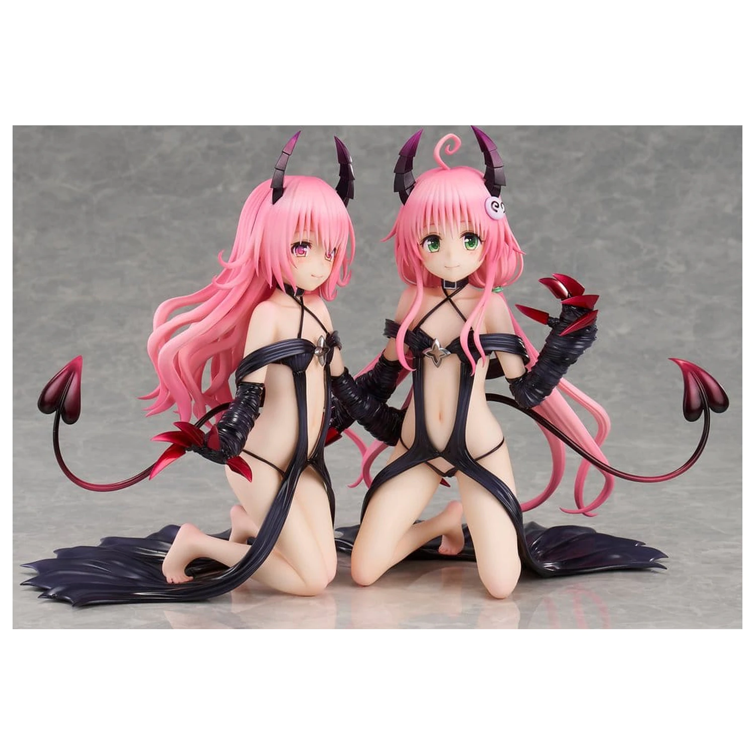 To Love-Ru Darkness PVC Figur Lala & Momo Les filles! 15 cm Produktfoto